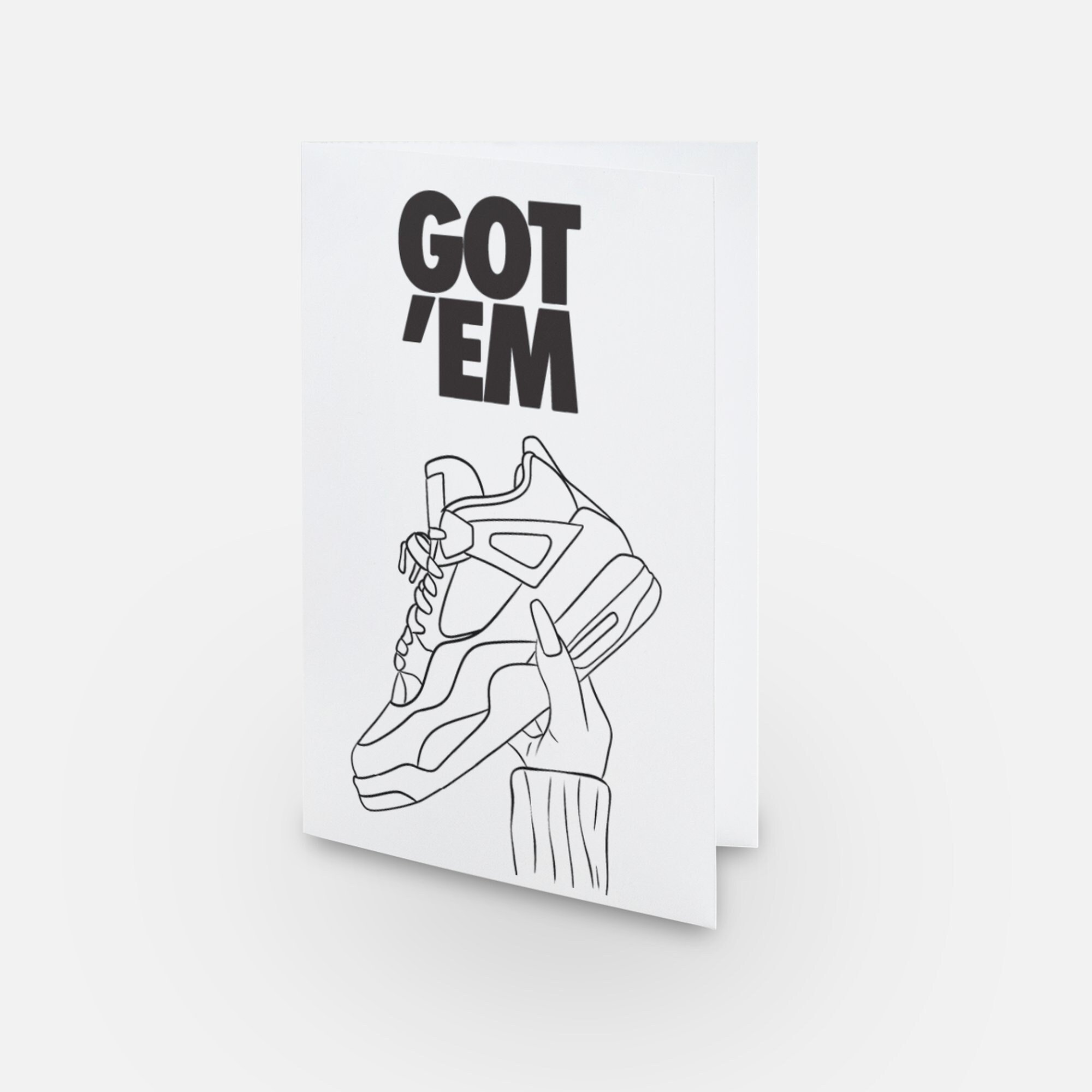 Got 'em Greeting Cards
