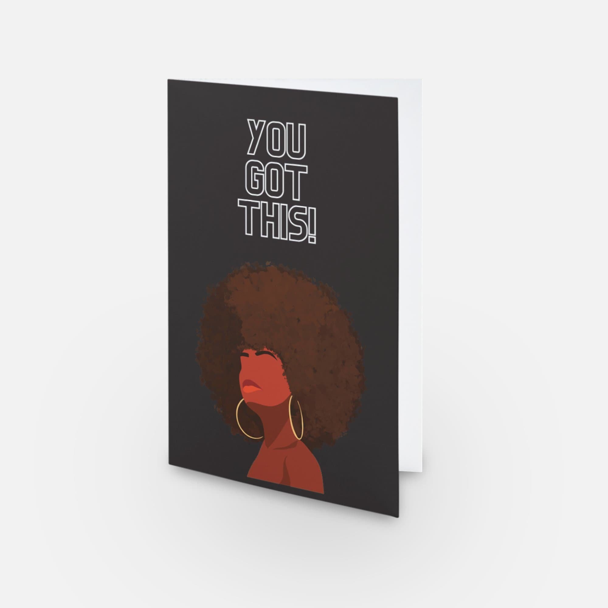You got this! Words of encouragement card