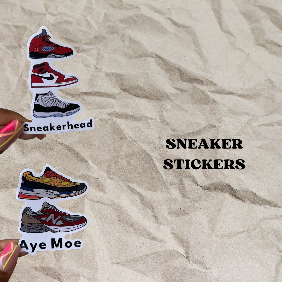 Sneaker stickers