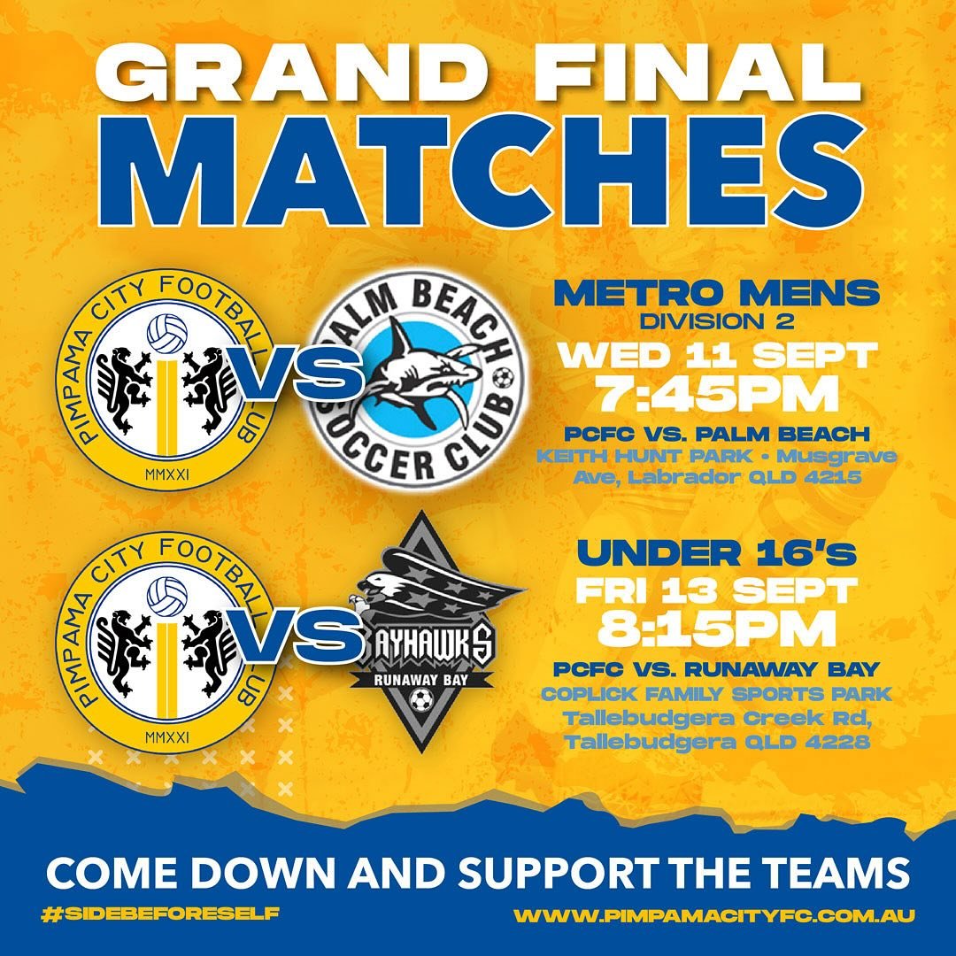 💪 Finals Footy, let&rsquo;s GOOOOOOOO!!! 🏆🏆

~ Wednesday night 11/09 our Metro Men&rsquo;s are playing table toppers @palm_beach_soccer_club in what will be a blockbuster final. There wasn&rsquo;t much separating the two teams in the regular seaso