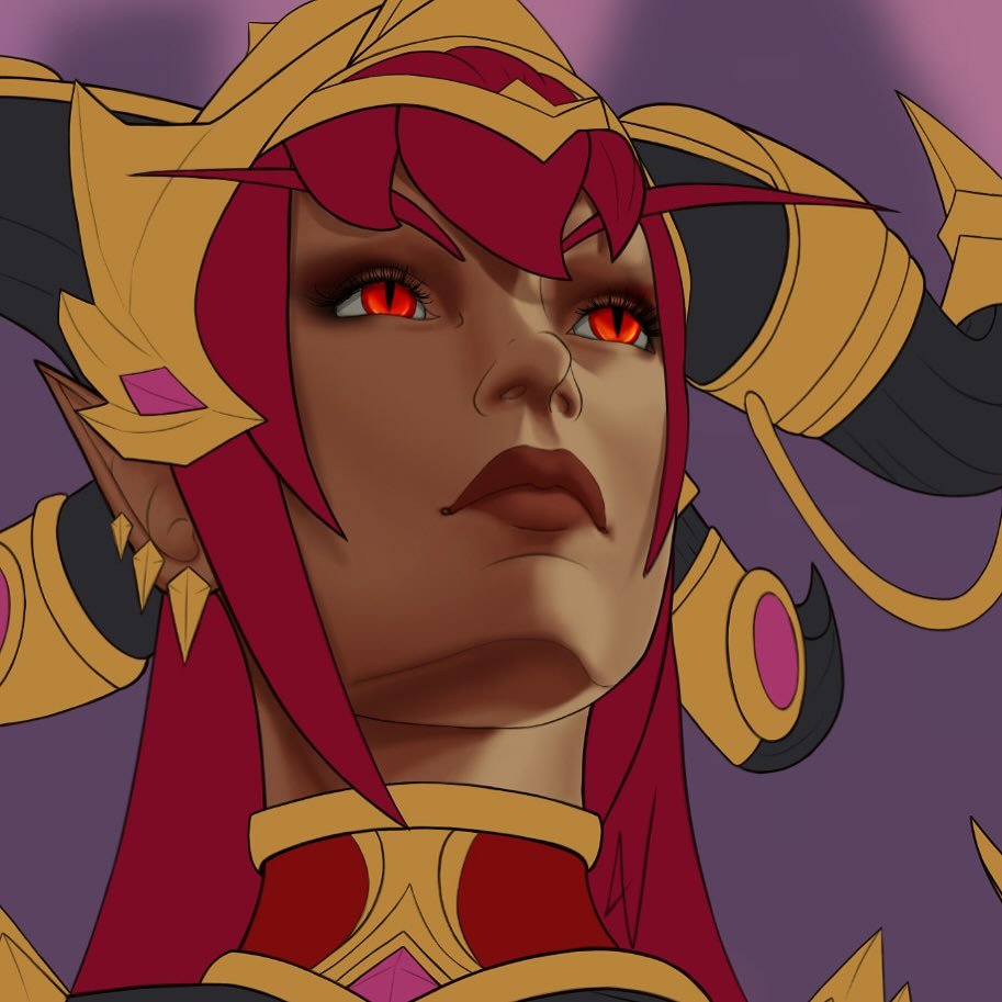 Progress of first stream. ⚠️ WIP
Alexstrasza, Dragon Queen

More to come this month. 

#worldofwarcraftdragonflight #dragon #alexstrasza #worldofwarcraftart