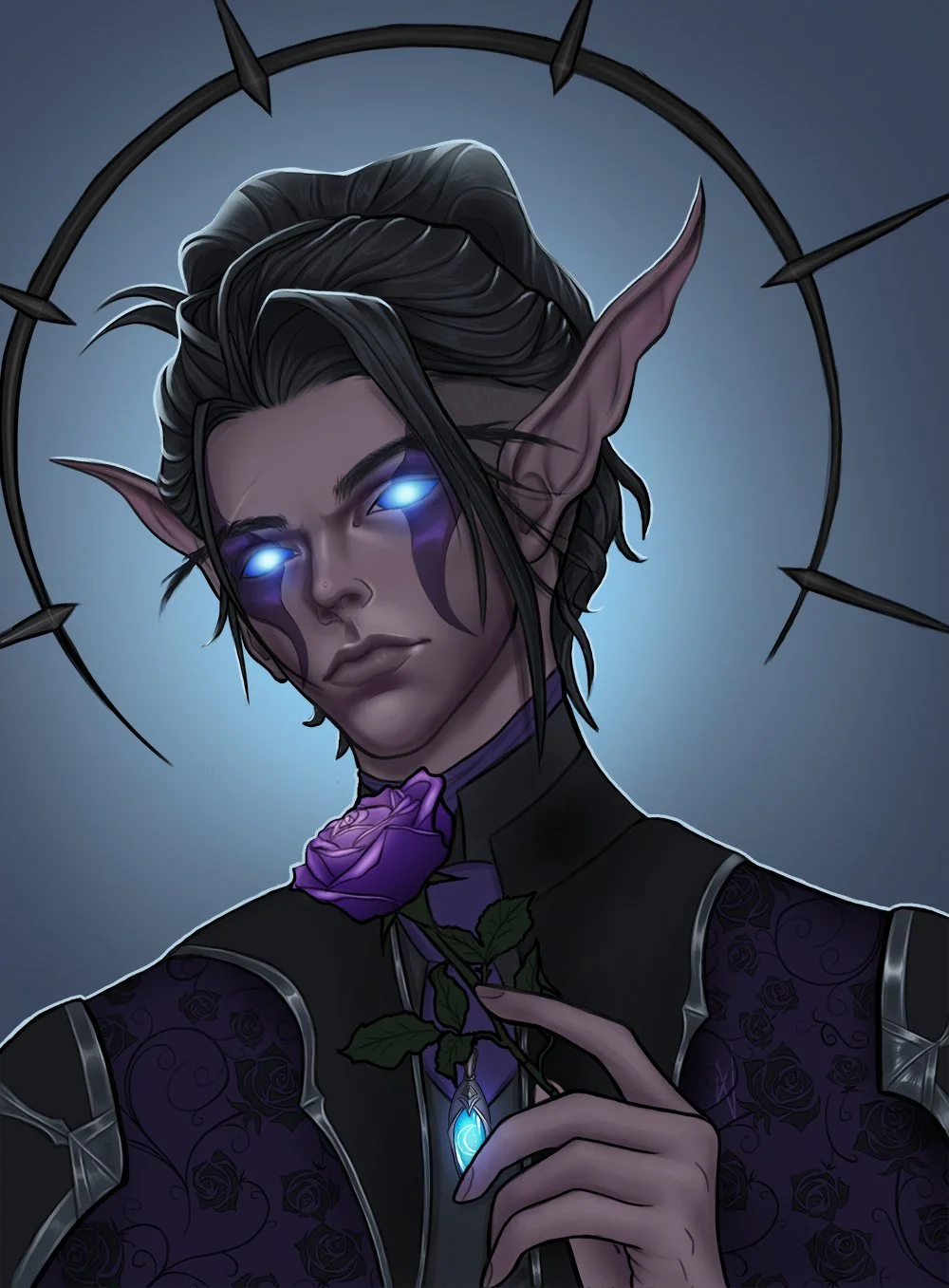 Kassiani - Withered Rose Portrait 2025 - World of Warcraft