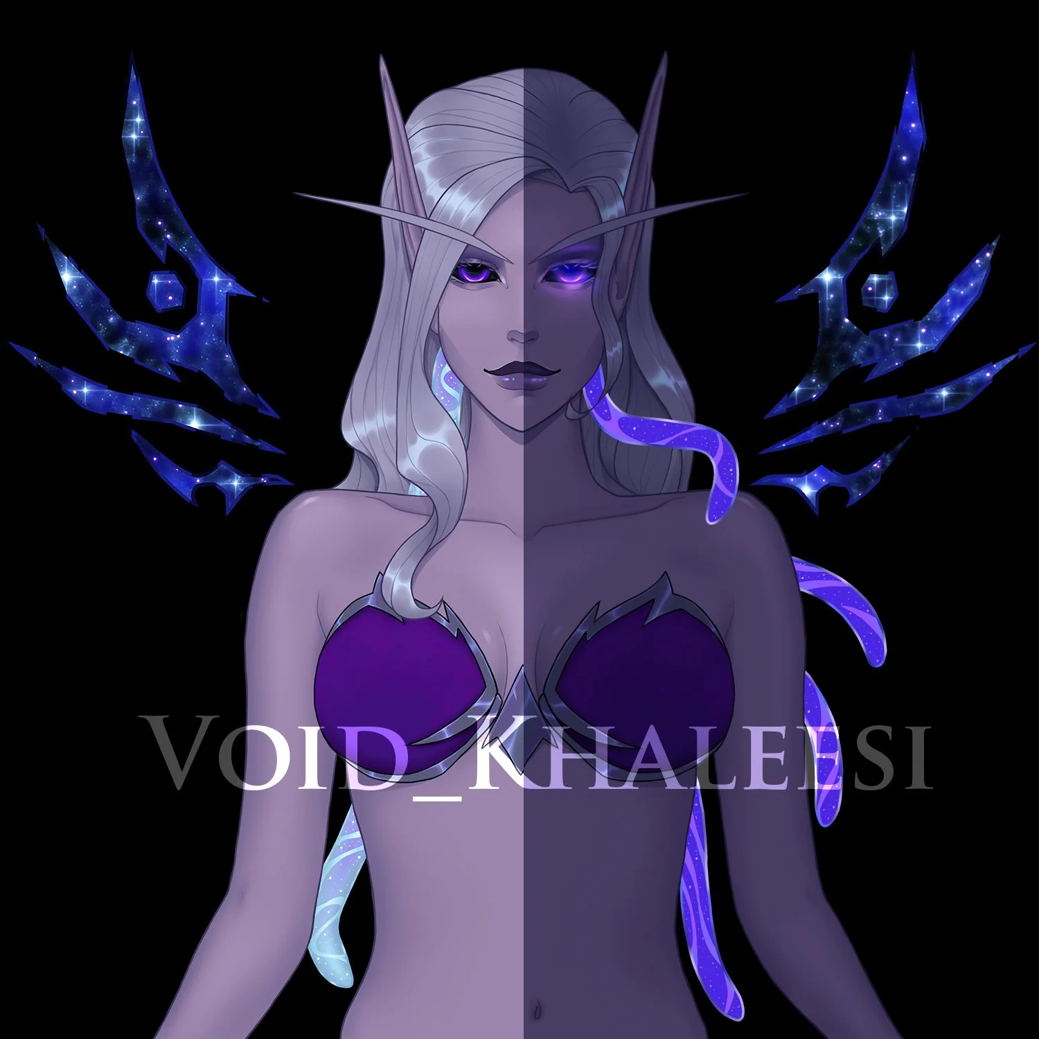 Void_Khaleesi PNG Model with VoidForm