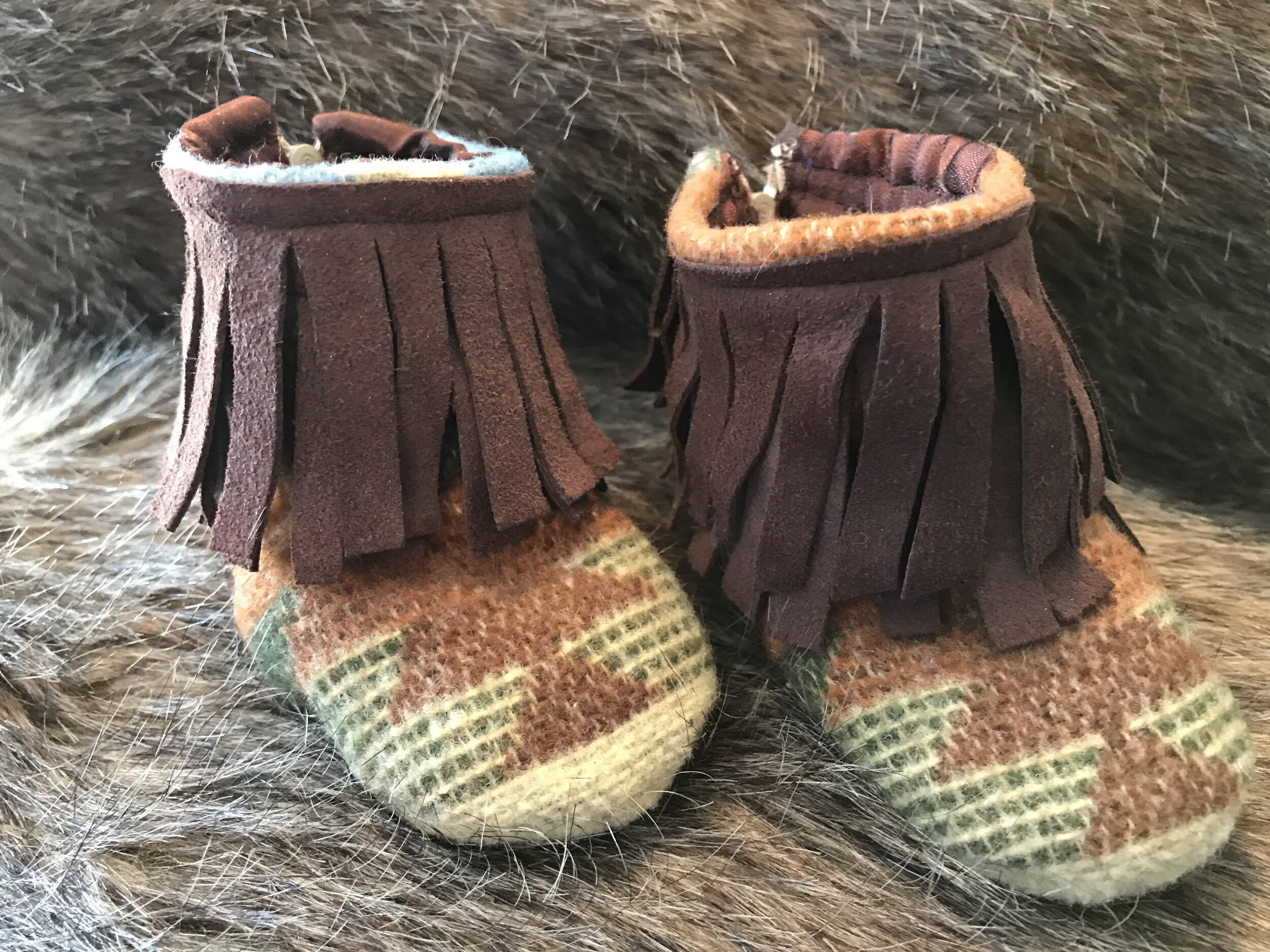 Aztec Baby Bootie