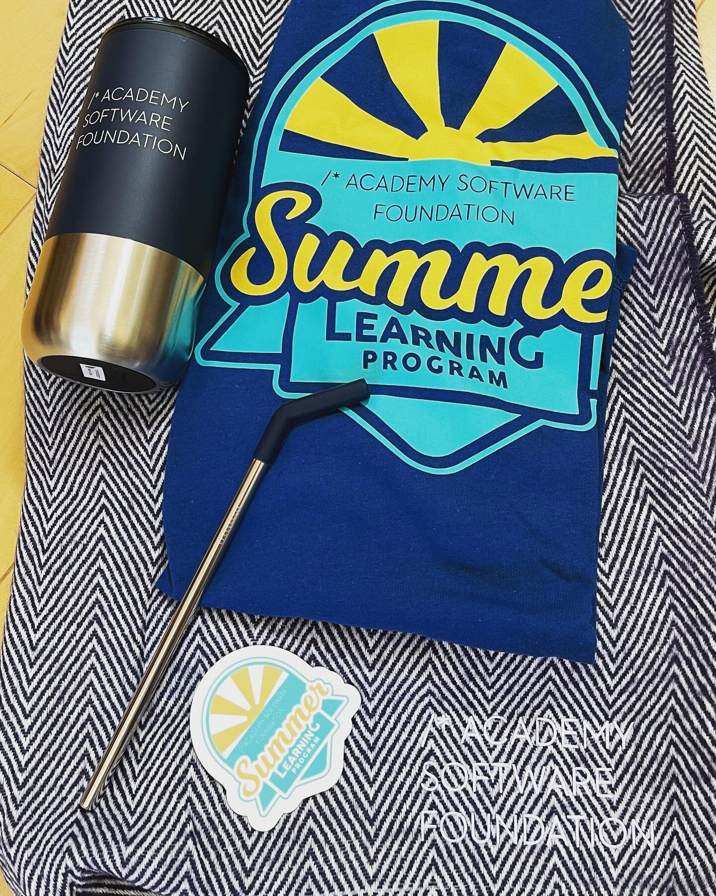 #thankyou @academy_software_foundation for this awesome #swag for #summerlearning program 😍 I am #grateful to be a part of it! #inclusivecommunity #software #vfx #academysoftwarefoundation