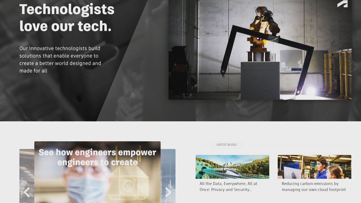 I'm so happy to announce a new external site from @autodesk https://tech.autodesk.com/ which celebrates technologies and technologists behind @autodesk products and #opensource . It's a bit of a #laboroflove as it's truly a work by the #tech #communi