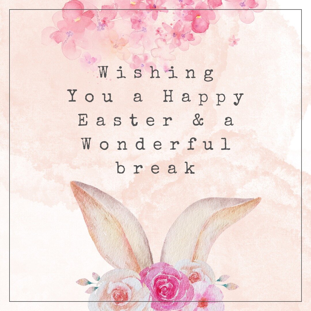 Happy Easter! Wishing you a very safe and enjoyable Easter Break 🐰🐰🐰 Magnolia Supporting You will be closed from Good Friday and back on deck on Easter Tuesday 🐰🐰🐰