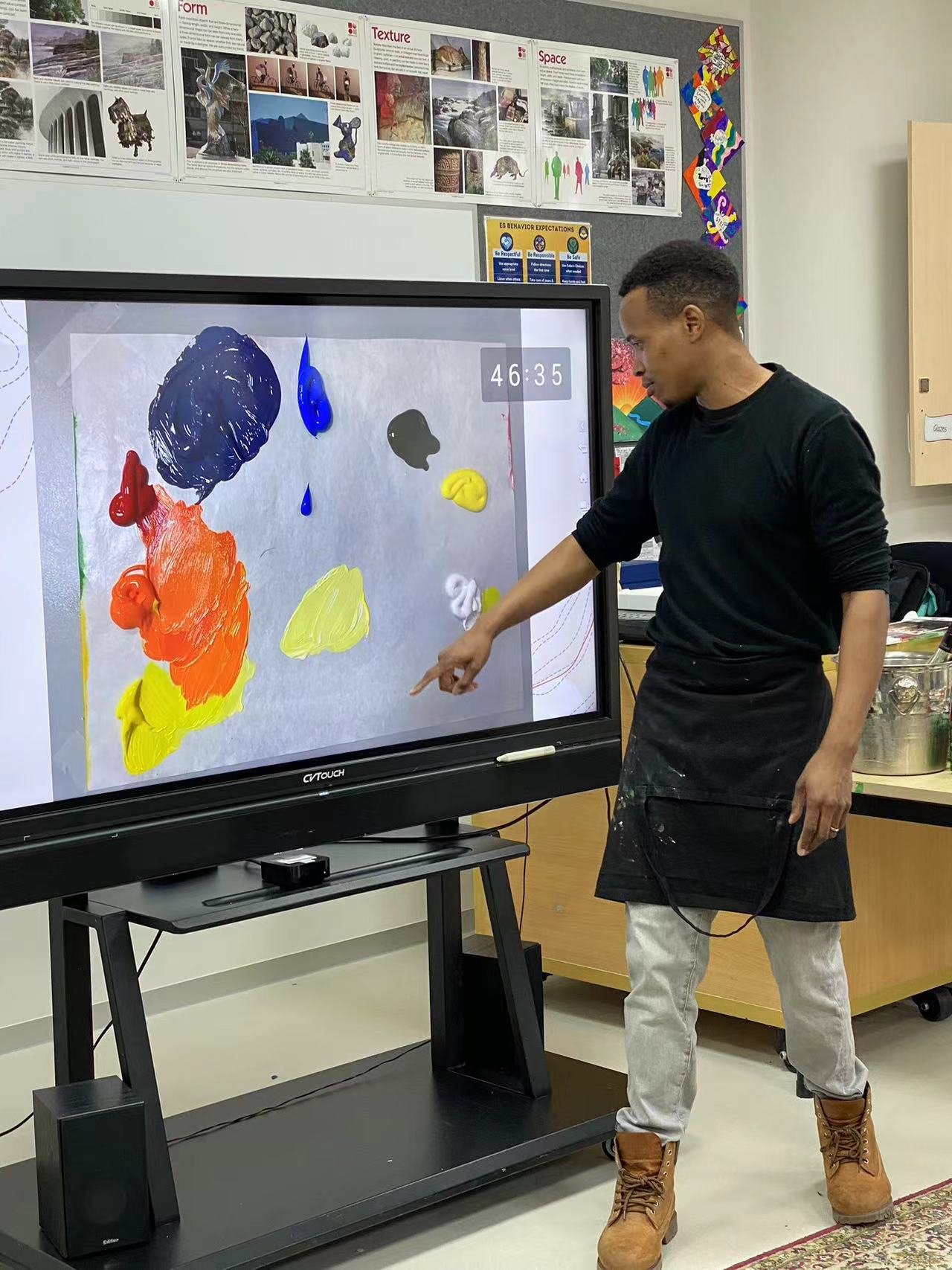 Staff Wellness Painting Intro Class 2