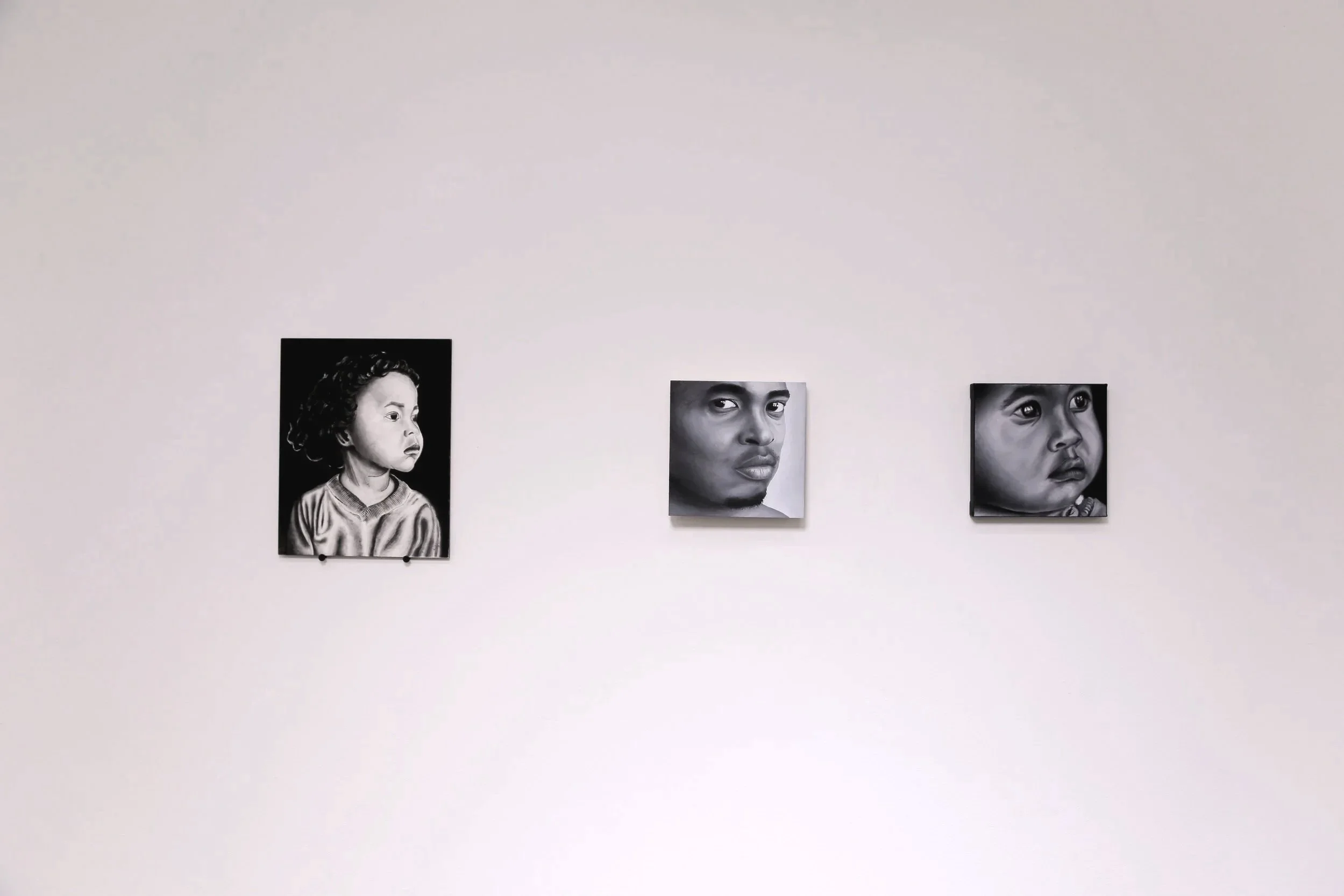 A Third Culture Family Portrait Head Studies