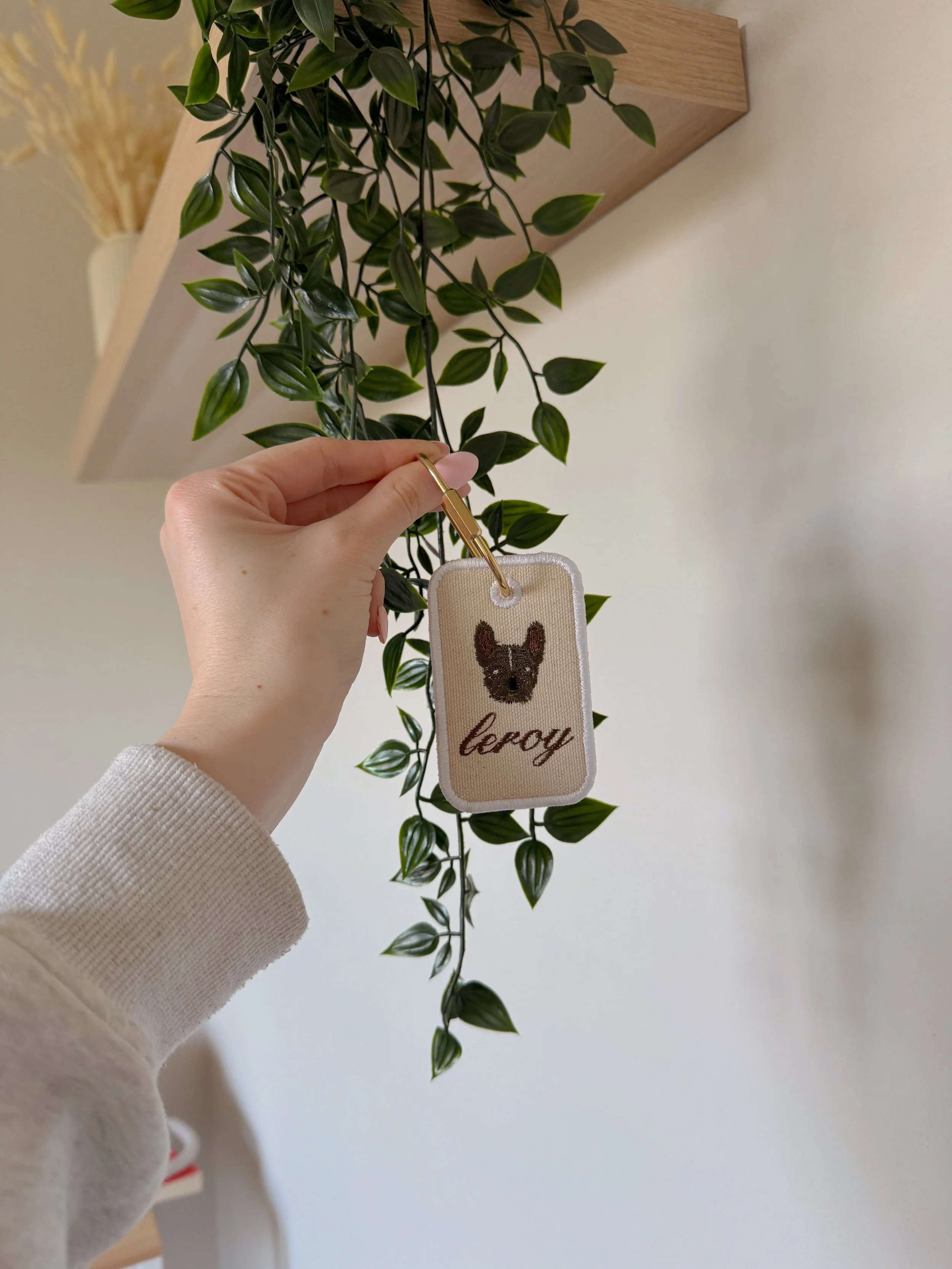 Dog Mom Bag Tag