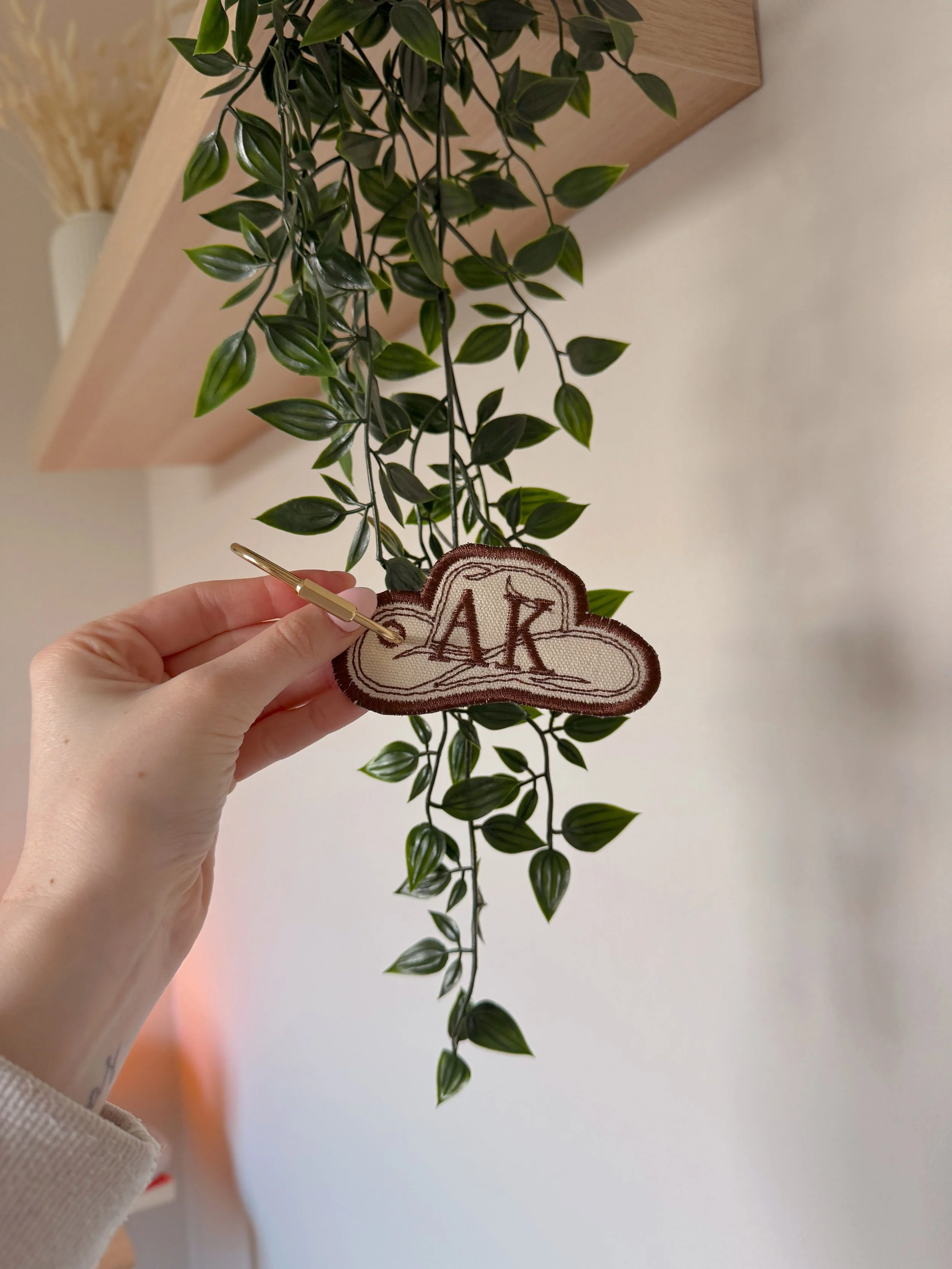 Cowboy Hat Bag Tag