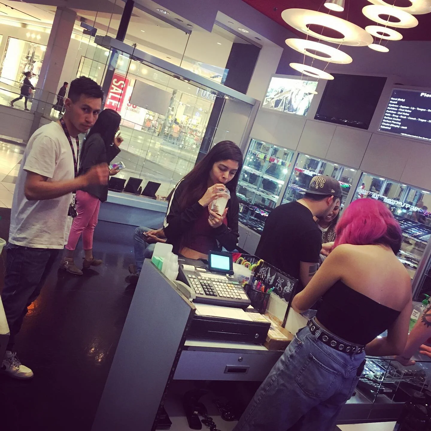 Saturday, you have been good to us! Great people, great vibes! Lots of different types of piercings done today by Matt, several different tattoos done by Dale! We will be open tomorrow from 11am-7pm for walk in piercings and tattoos!
