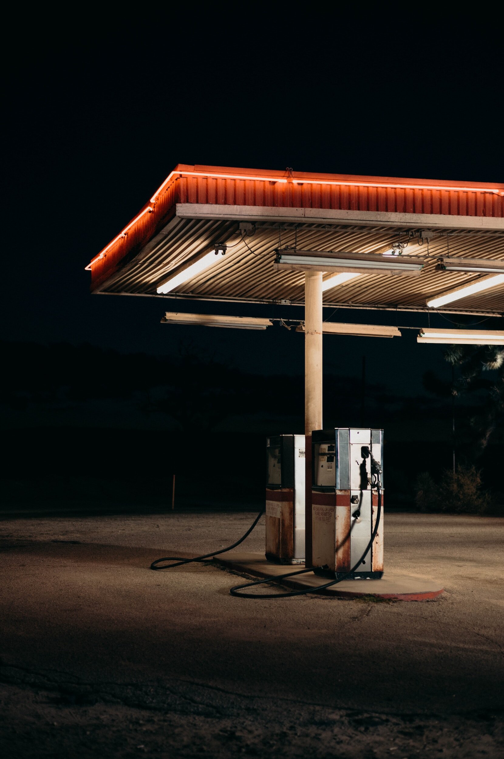 Tankstelle in den USA