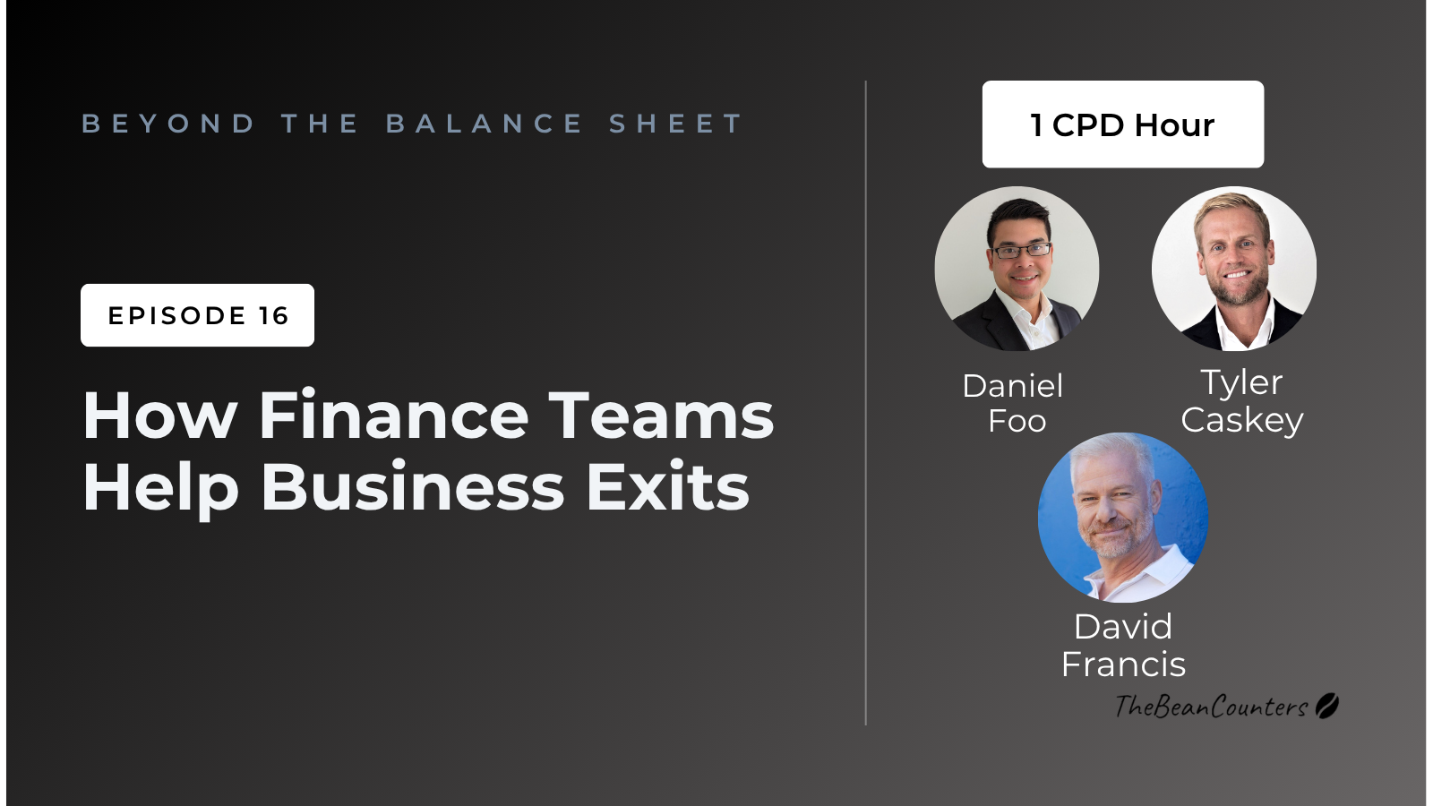 E16 - How Finance Teams Help Business Exits
