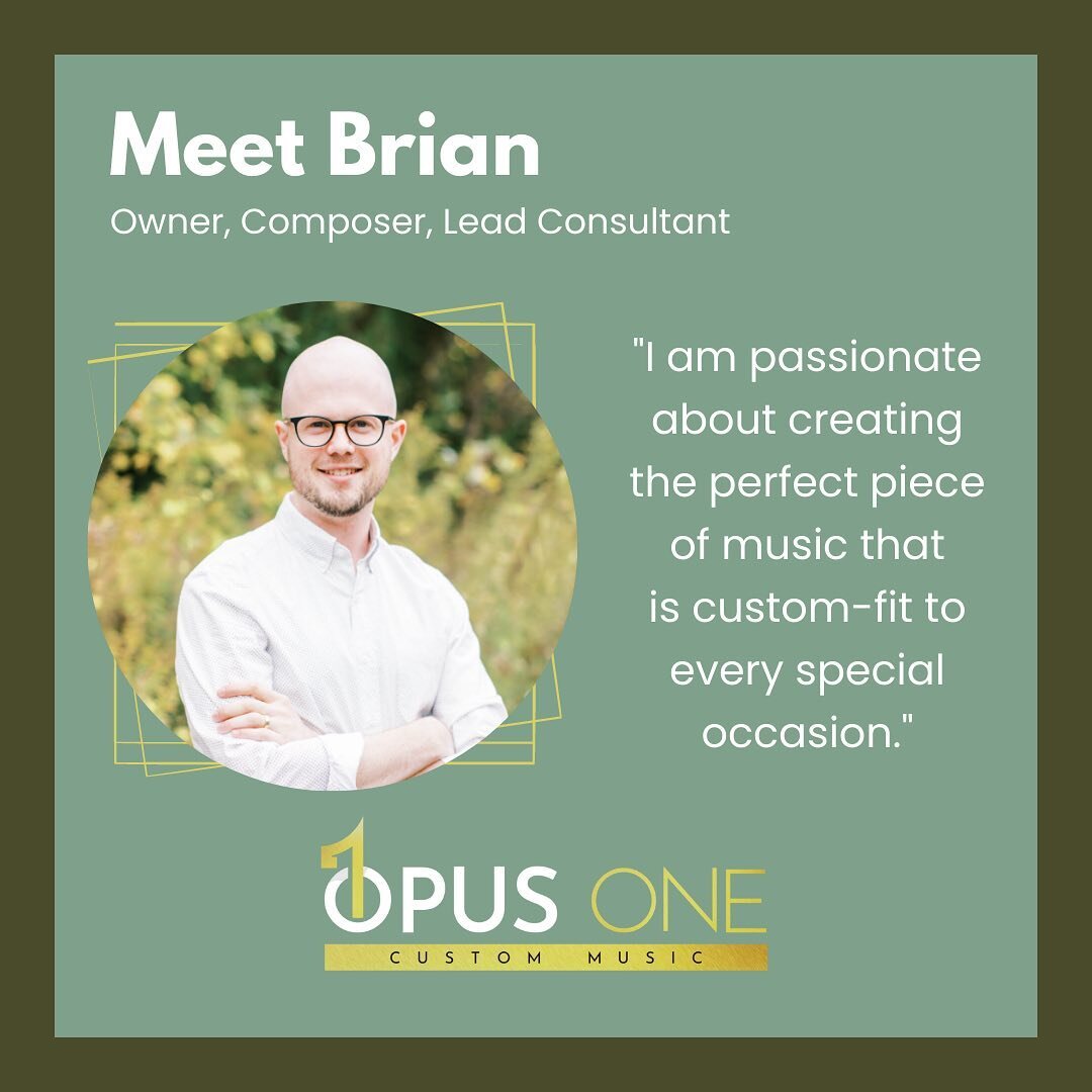 Introducing&hellip; Brian McDonie &ndash; owner, composer, and lead consultant at Opus One. He is an active trombonist, educator, and entrepreneur in the arts. From 2016 to 2020, Brian served as a U.S. Marine Musician in Okinawa, Japan and Havelock, 