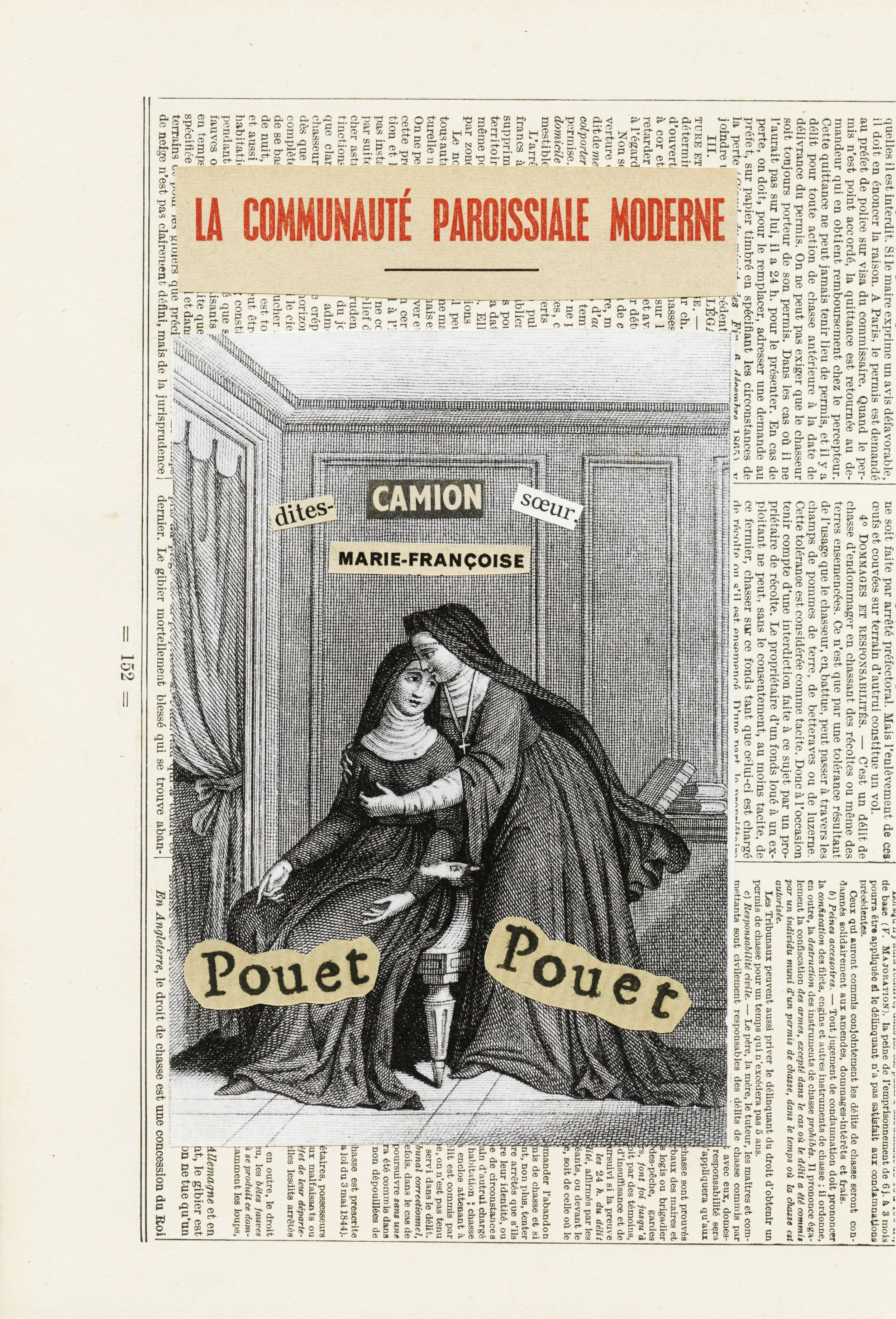 Pouet pouet collage