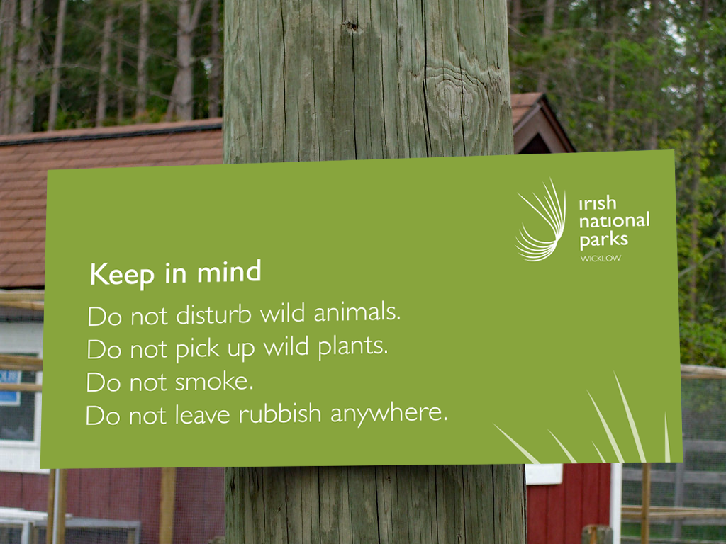 Signage - Keep in mind