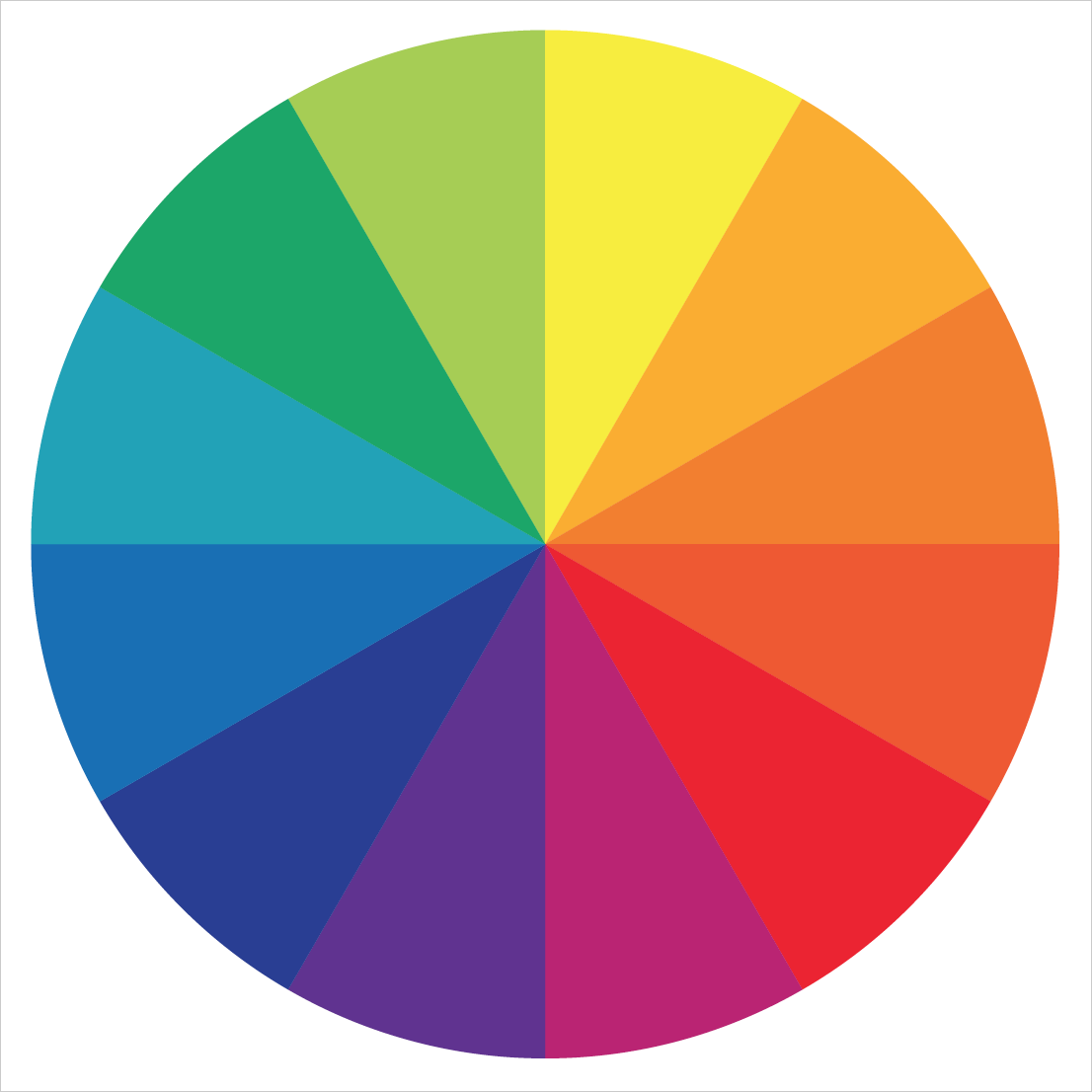 Colour wheel bottom
