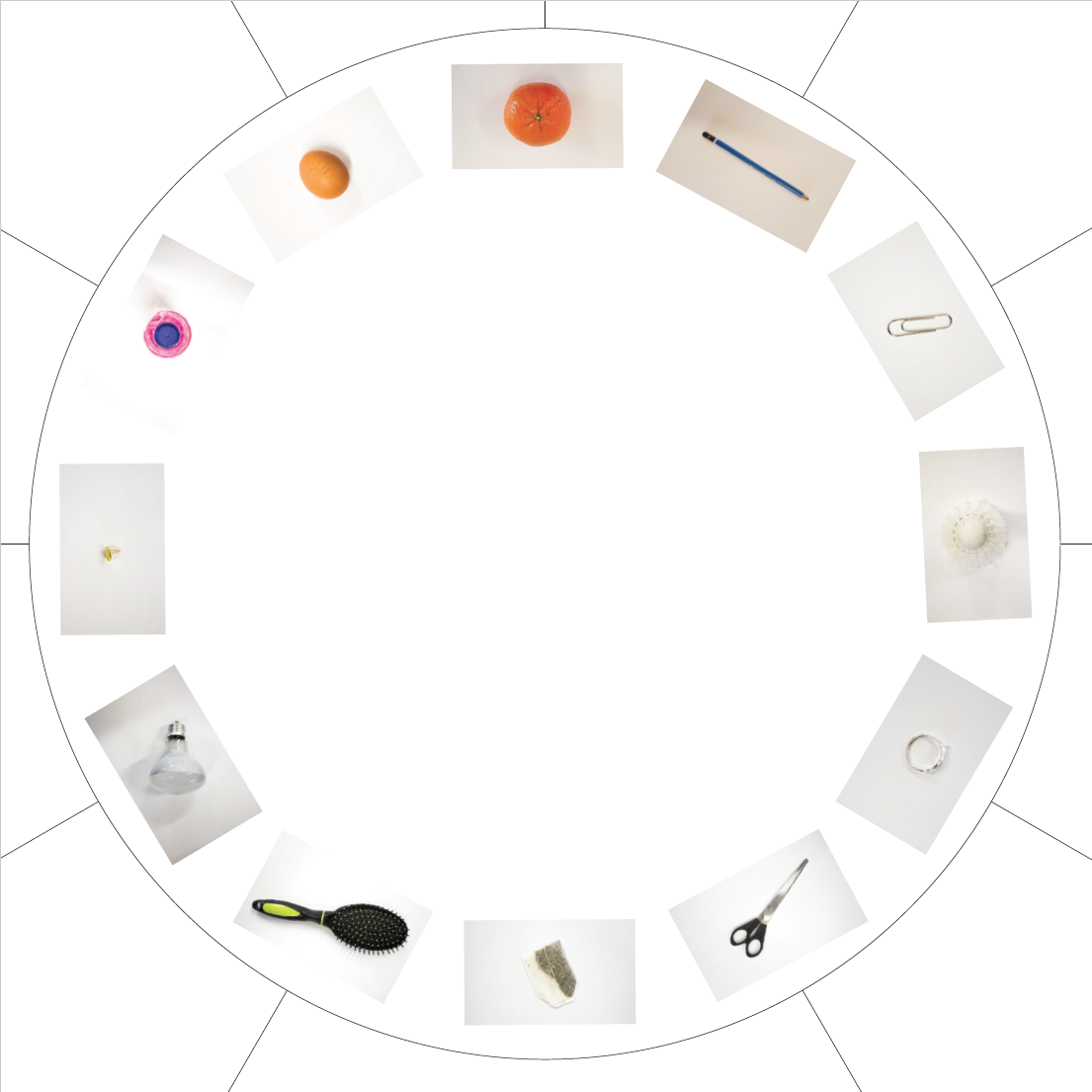 A dozen wheel - bottom