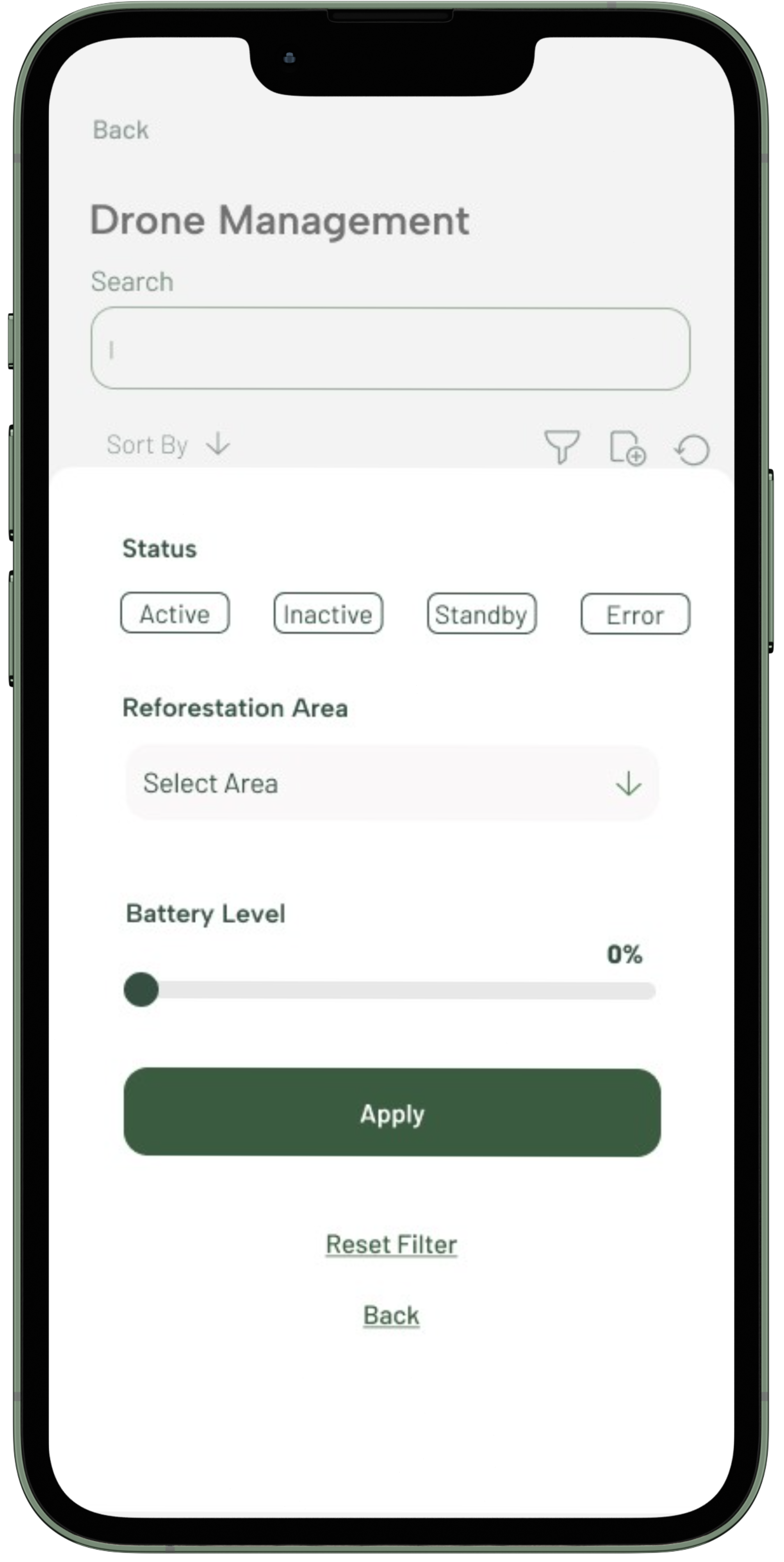StagTag App Drone Editi Details Screen