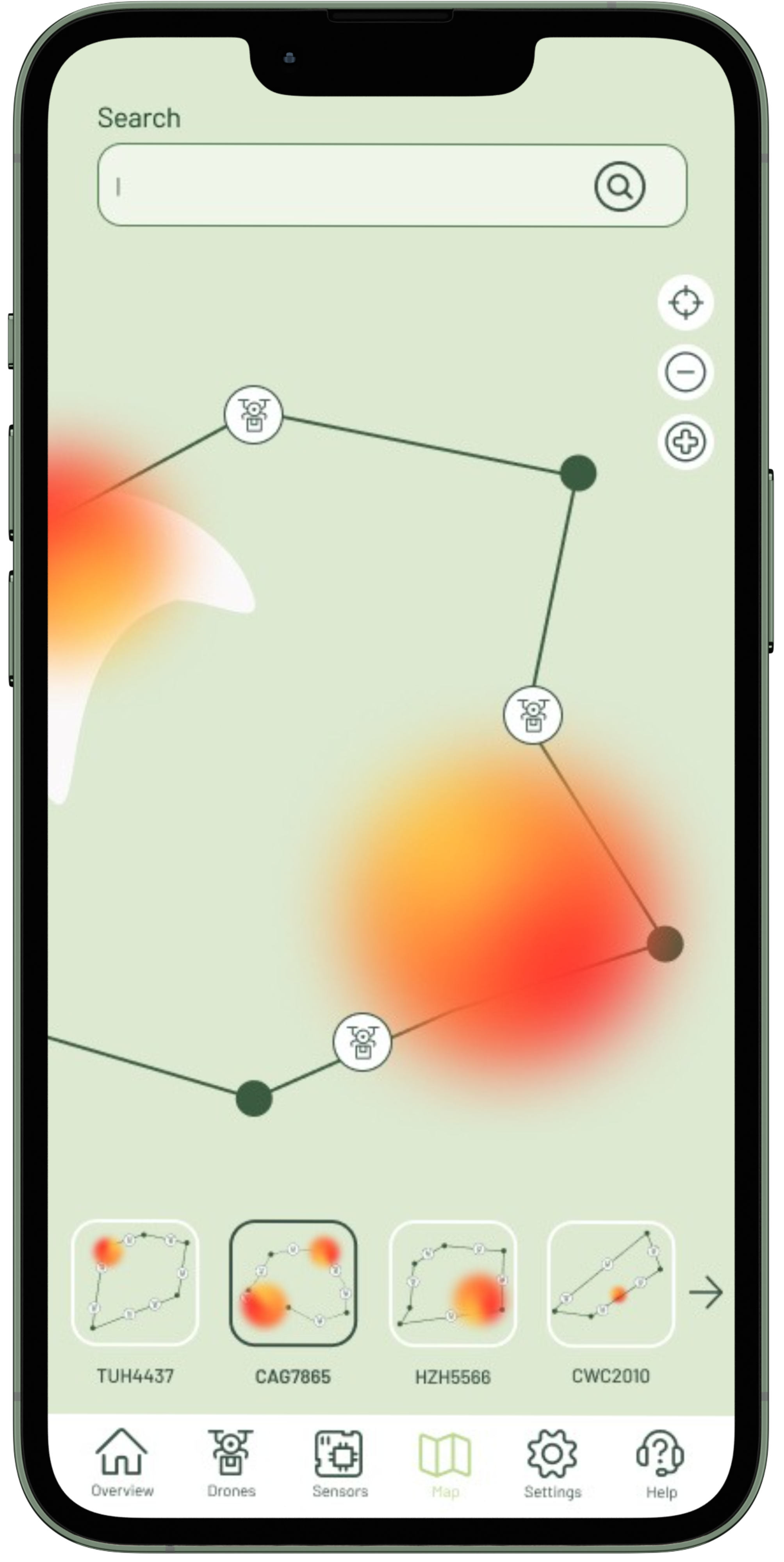 StagTag App Map Screen
