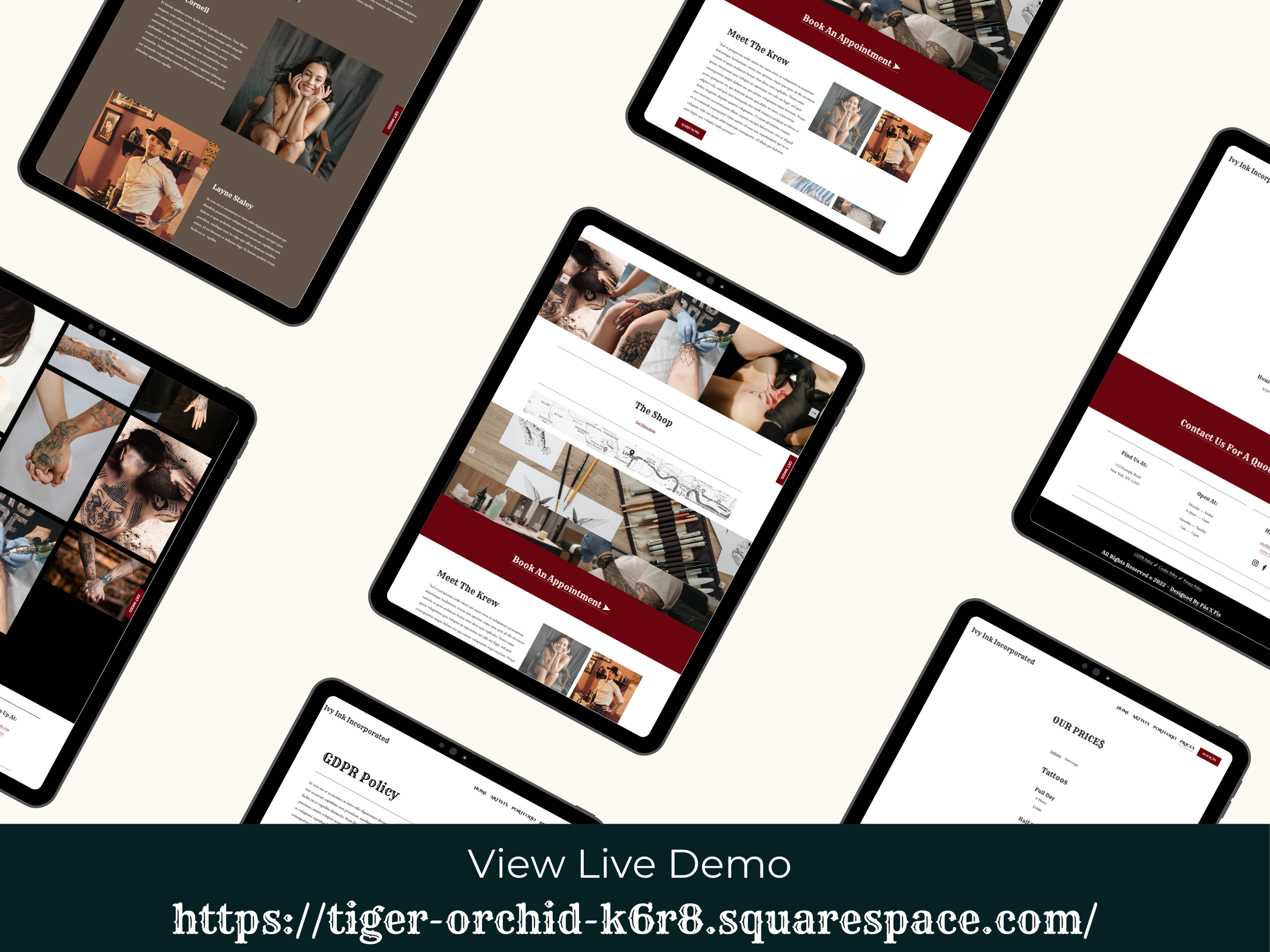 Sabi Kerr: Branding + Squarespace Website Design | Lauren Taylar