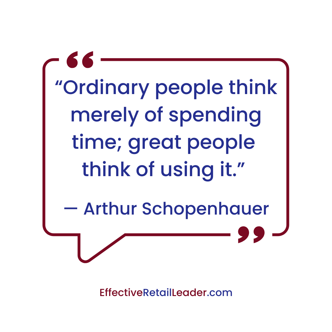 Time - Leadership Quote