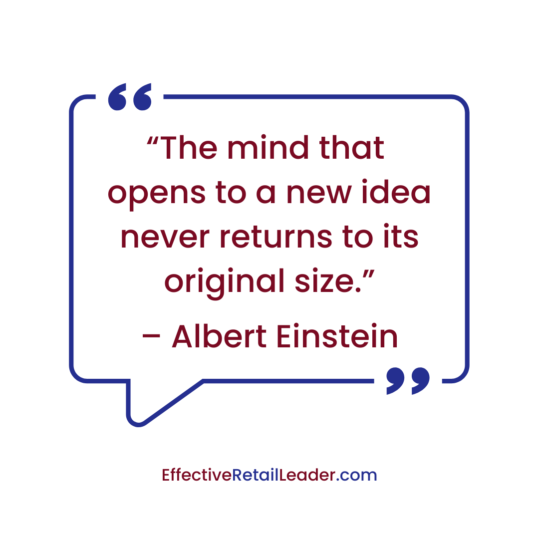 Open Mind - Leadership Quote