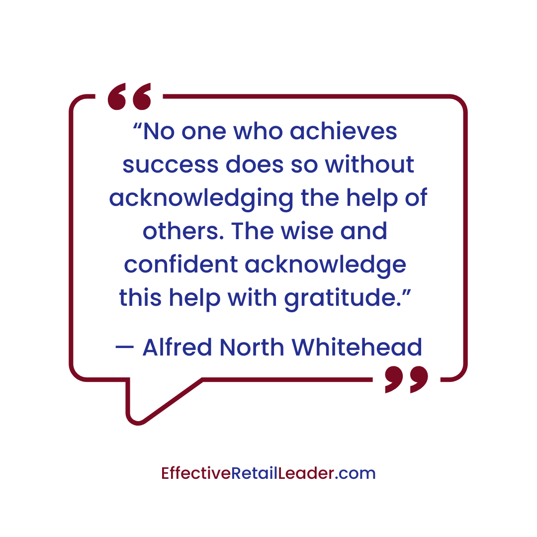 Gratitude - Leadership Quote