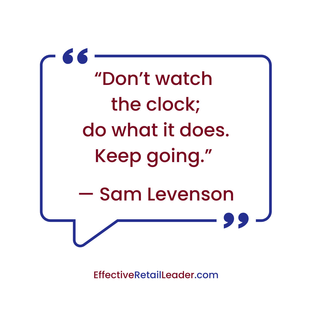 Keep Going - Leadership Quote