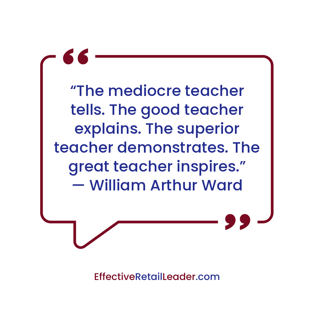 Great Teachers Inspire - Leadership Quote