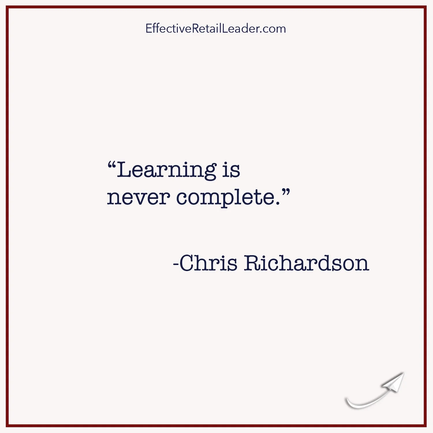 Learning - Leadership Quote