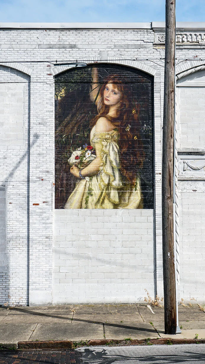 Arthur Hughes, Ophelia_Monroe Mural_Web Version 2.jpg