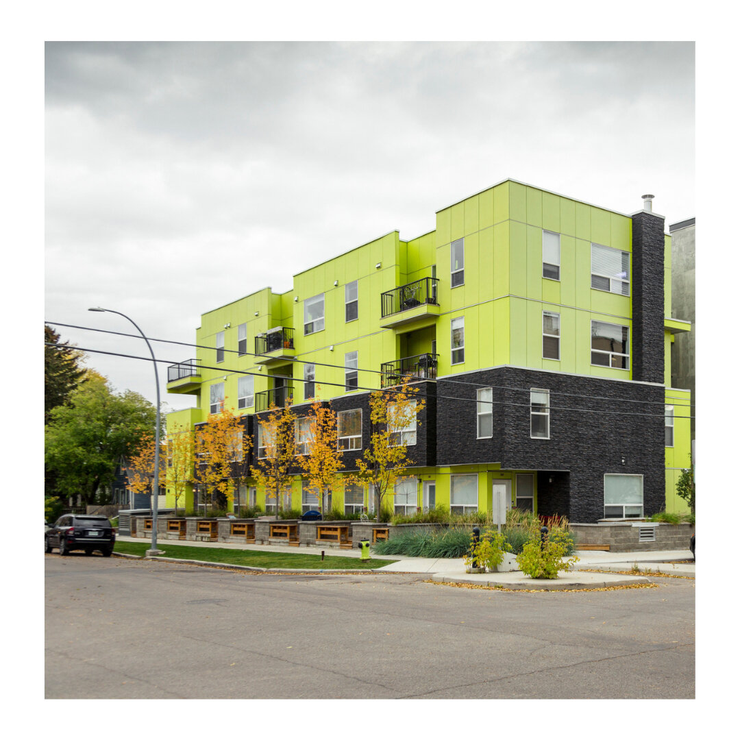 Attainable Homes Calgary (AHC) is a non-profit organization that helps Calgarians achieve their goals of home ownership. This project is one of the first to truly meet the attainable housing initiative by providing a cost-effective housing solution t