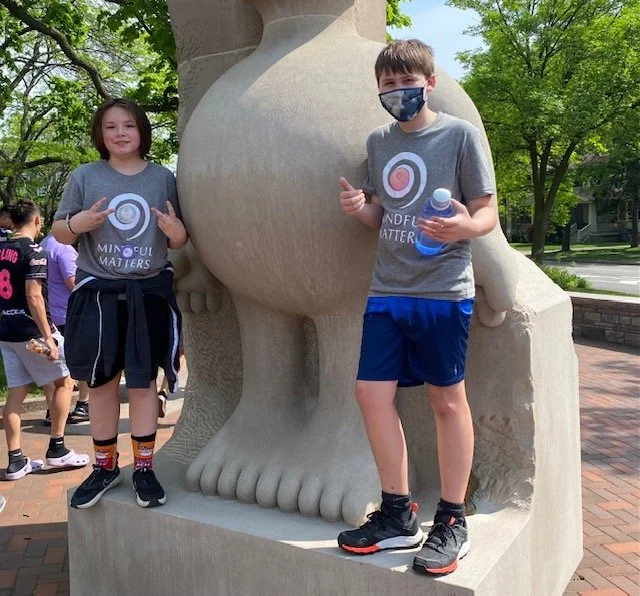 Kids in Mindful Matters 585 Tshirts