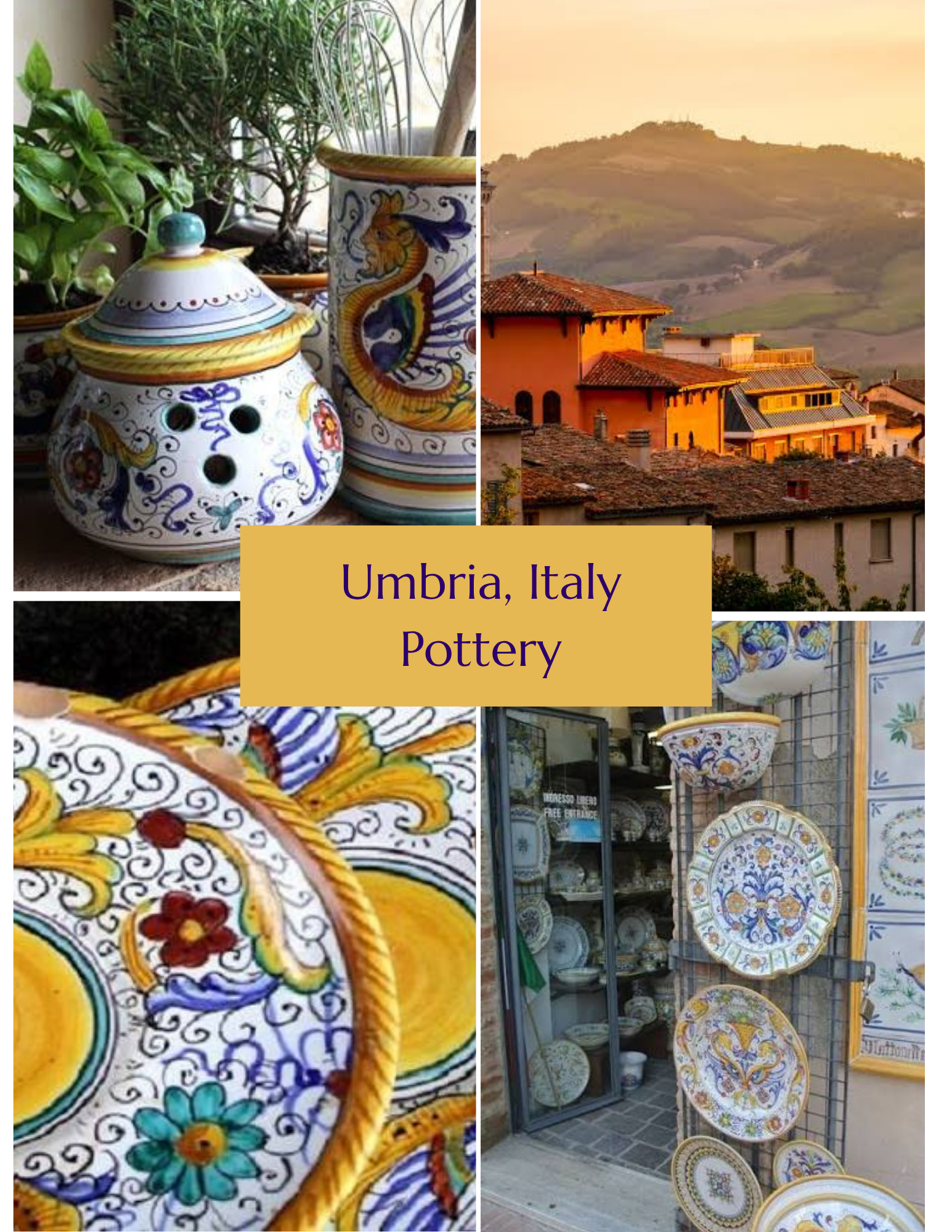 Beautifully Broken Jewelry - Italian Pottery