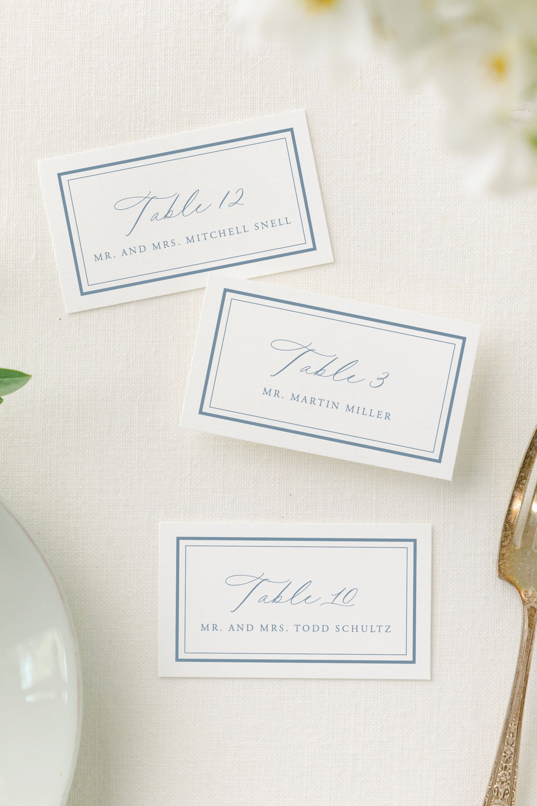 Wedding Escort Cards (Copy)