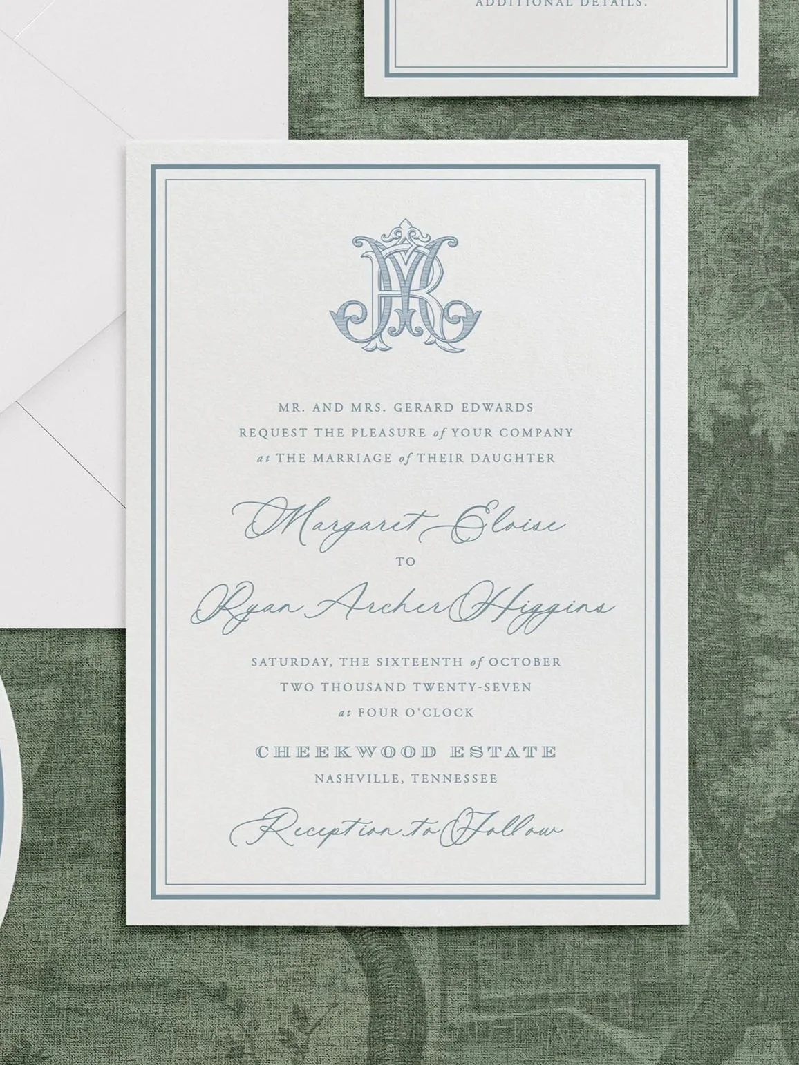 wedding invitation suite