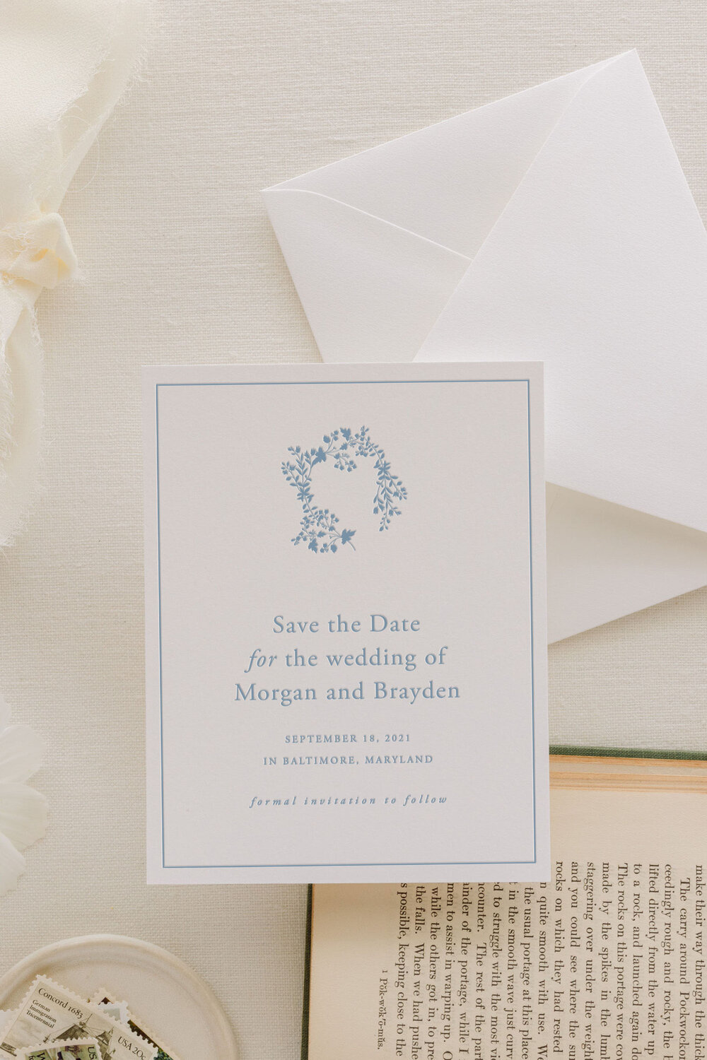 Diana  Save the Date — Betty Lu Paperie