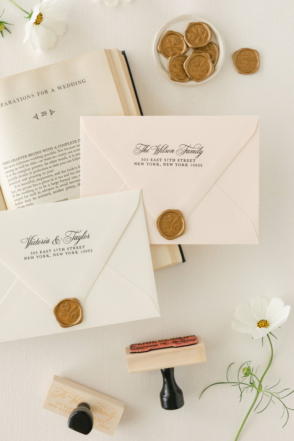 Return Address Stamp, The Wintour — Betty Lu Paperie