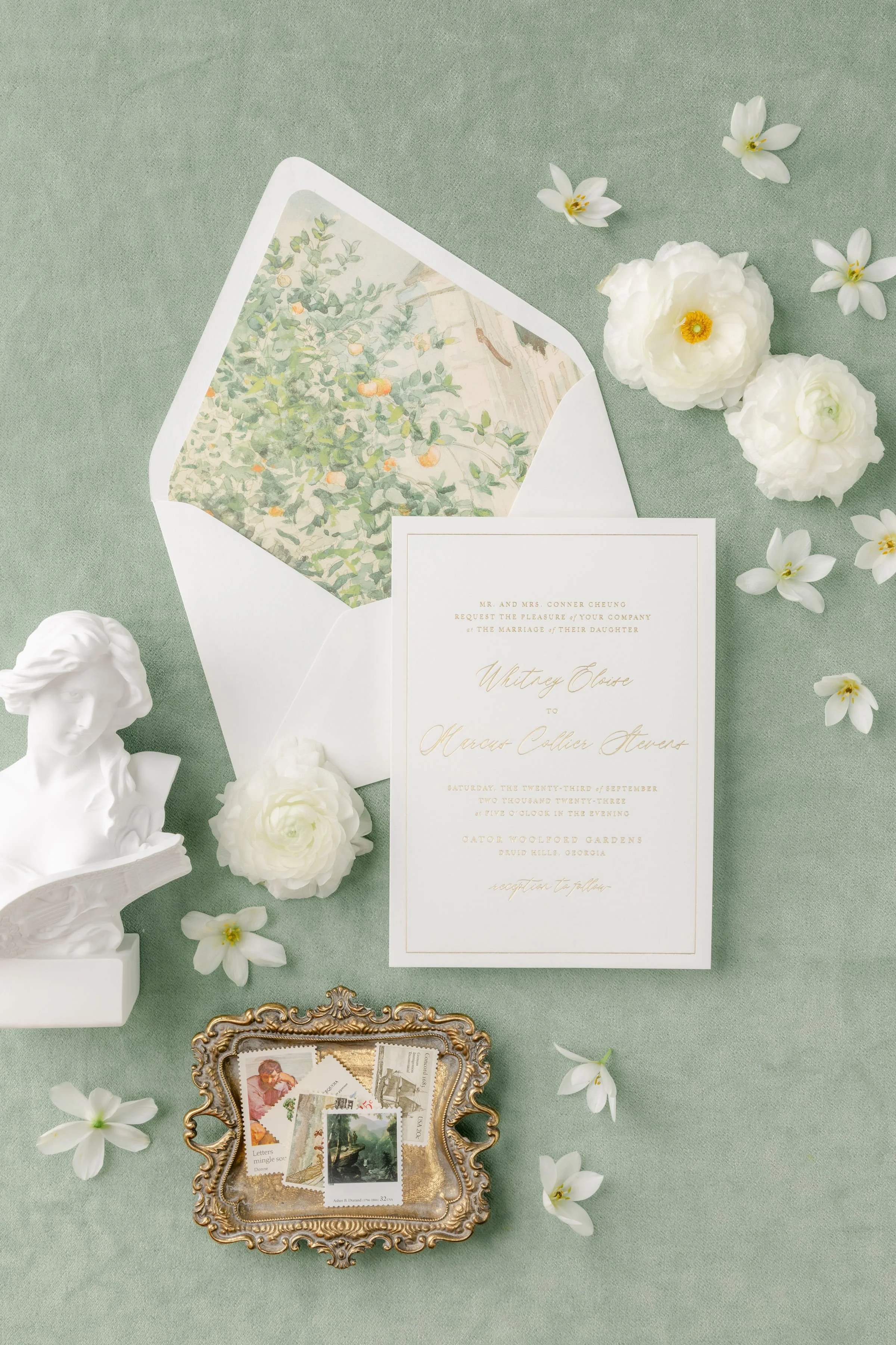 Letterpress Wedding Invitations — Betty Lu Paperie