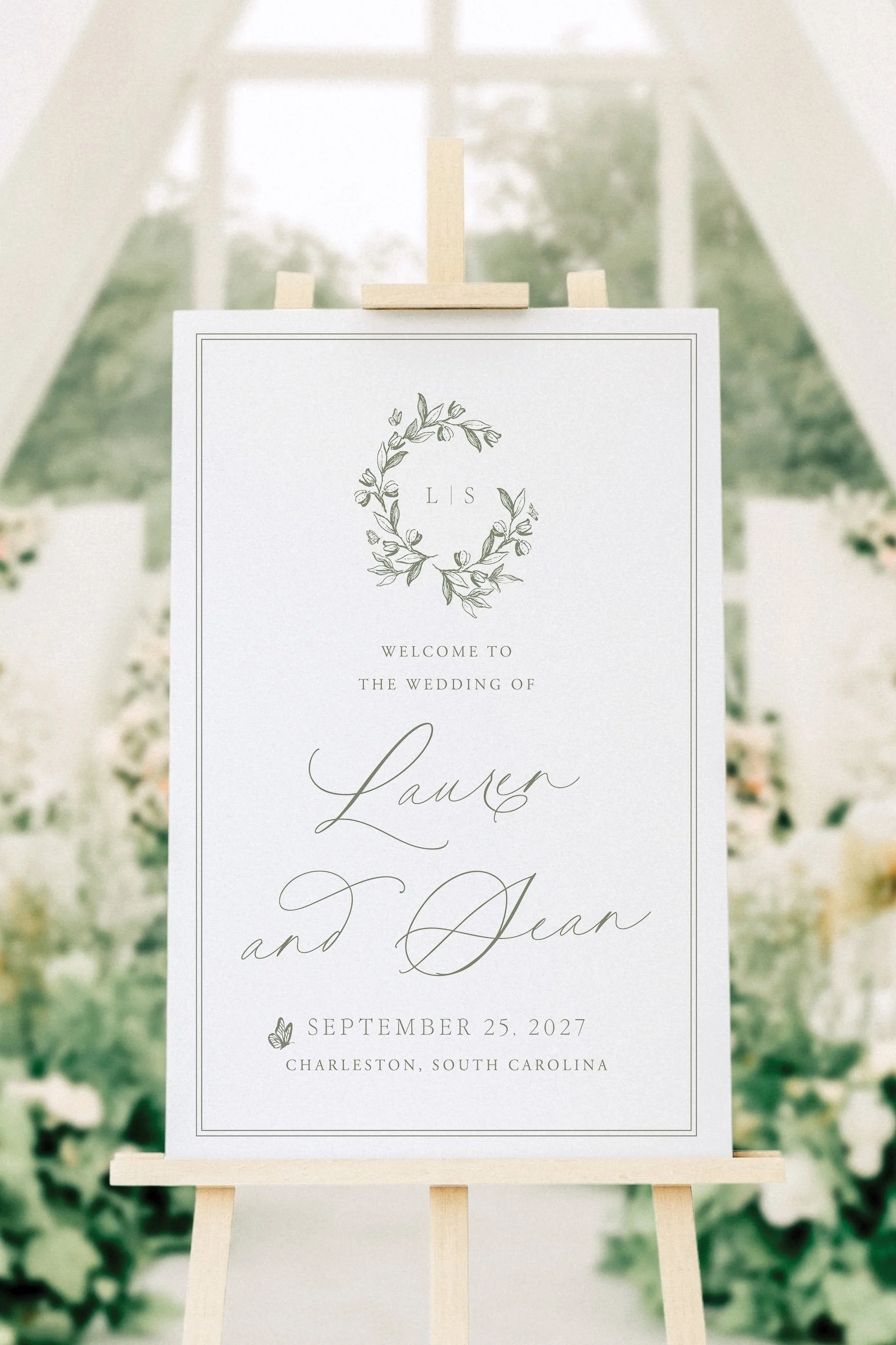 Twiggy | Wedding Welcome Sign