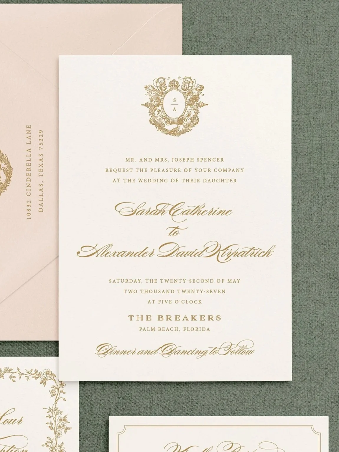 wedding invitation suite
