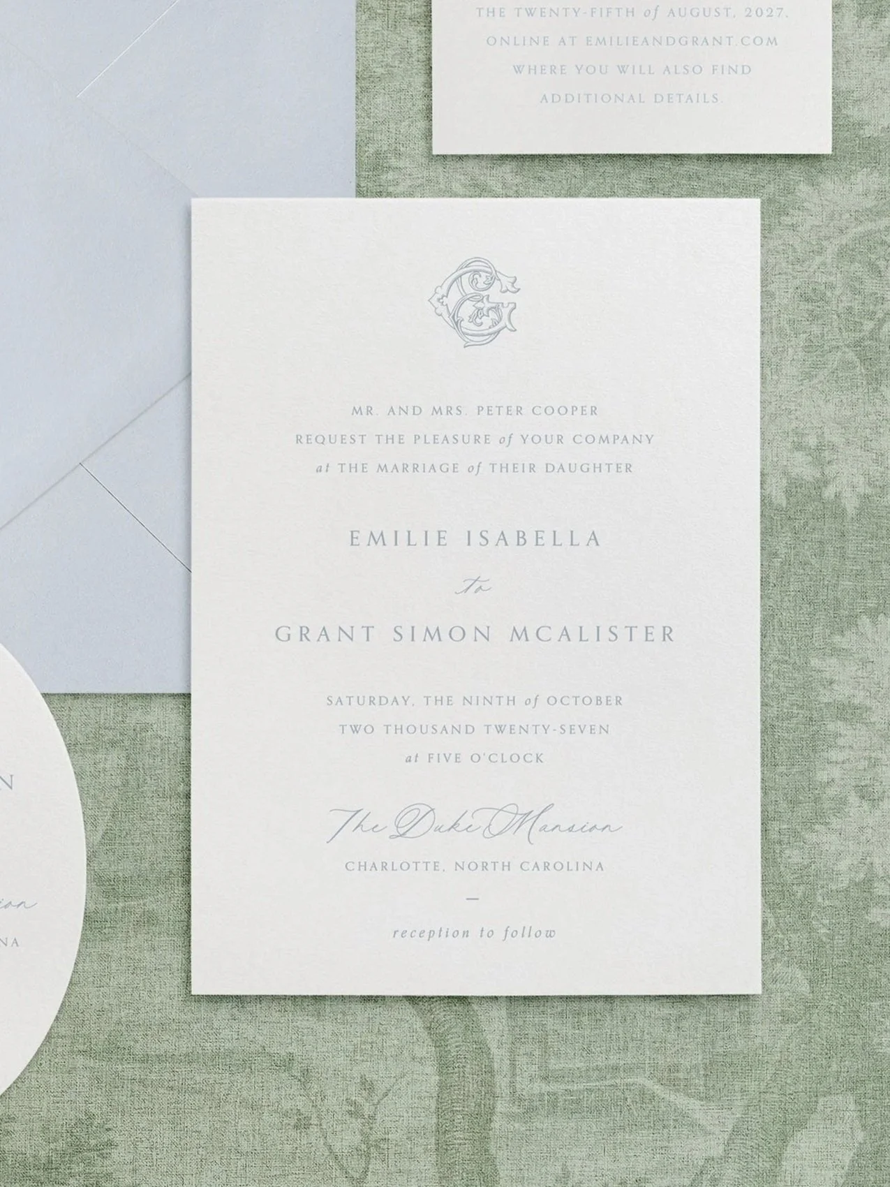 wedding invitation suite