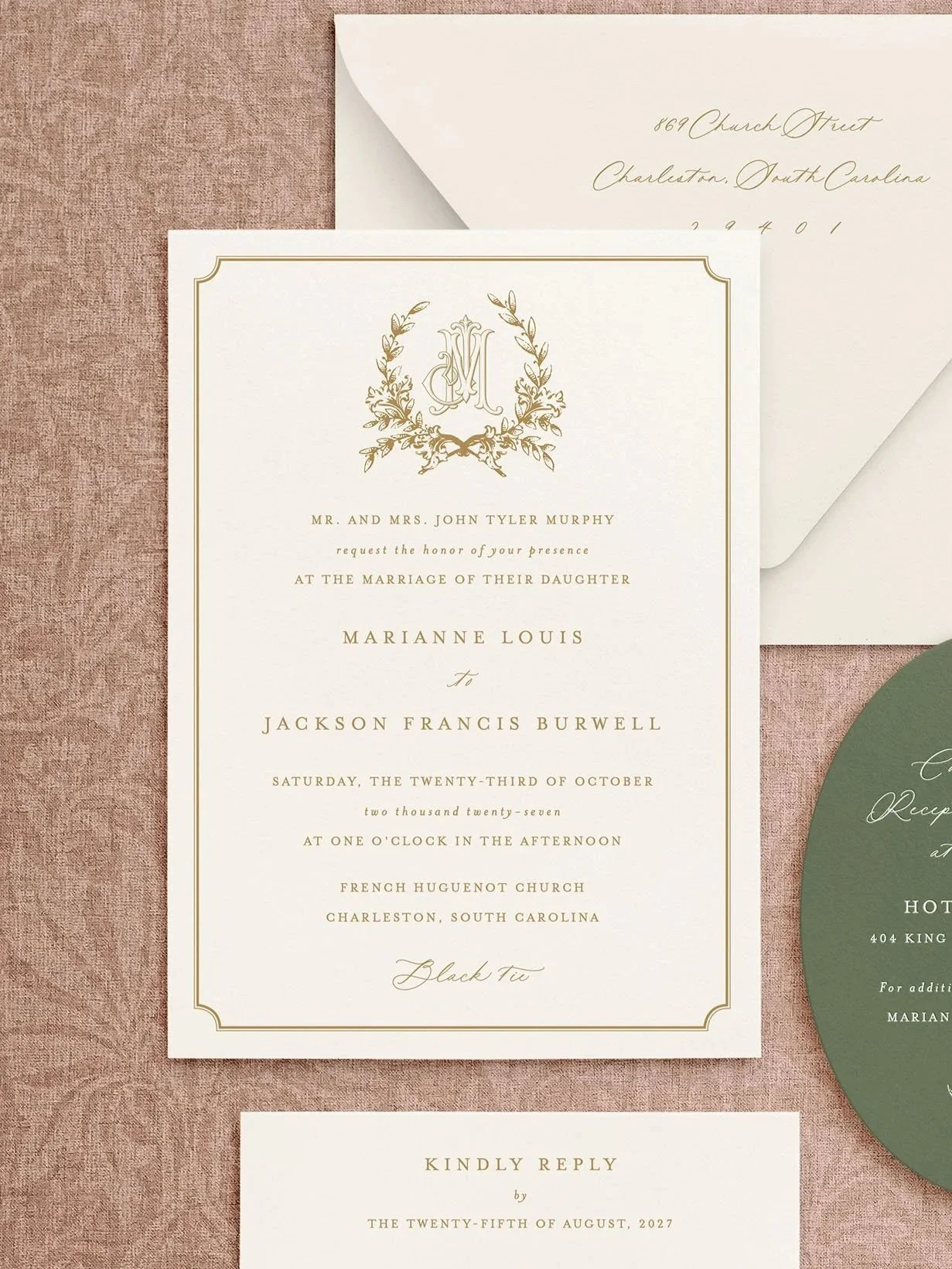 wedding invitation suite