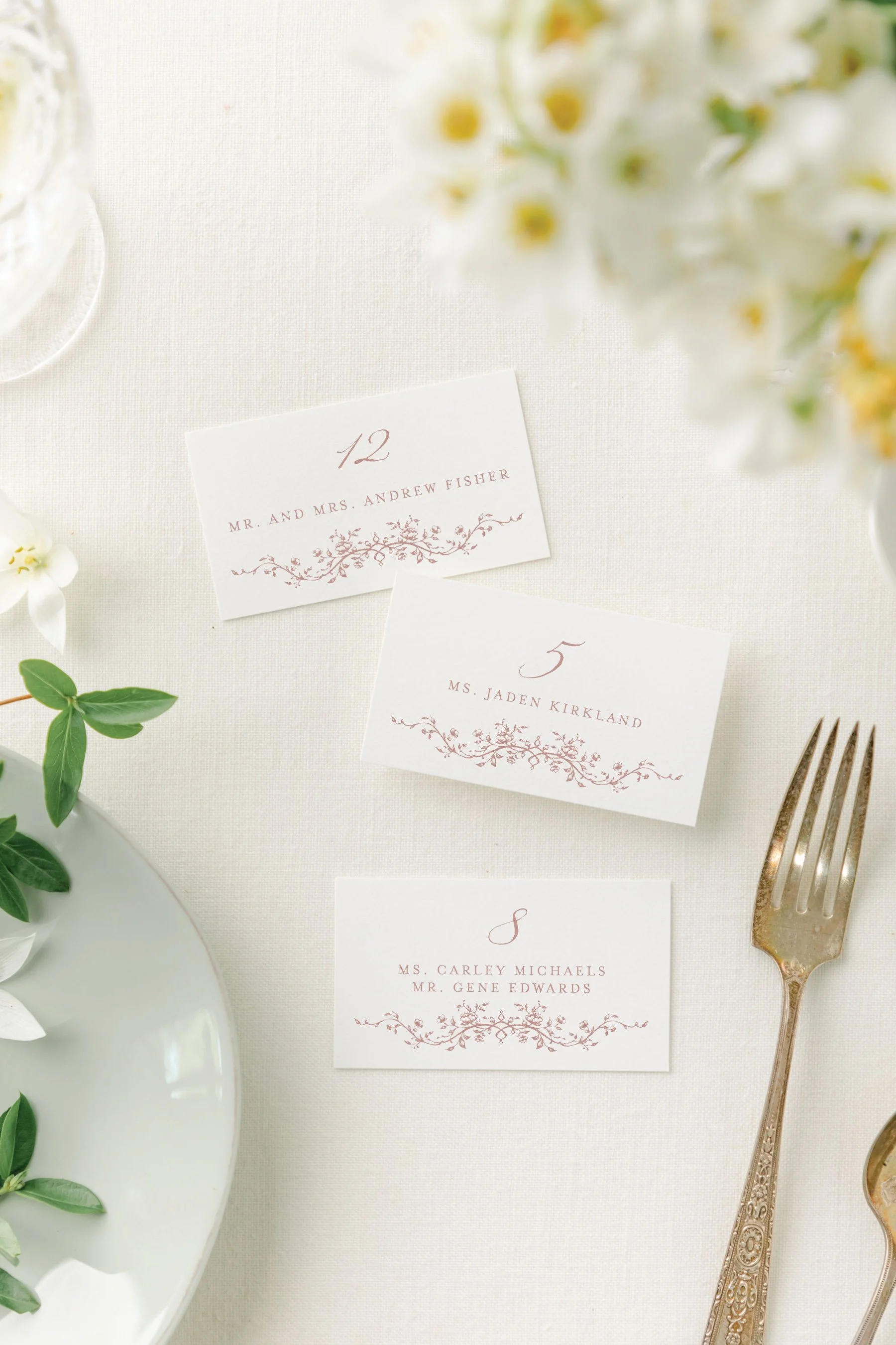 Wedding Escort Cards