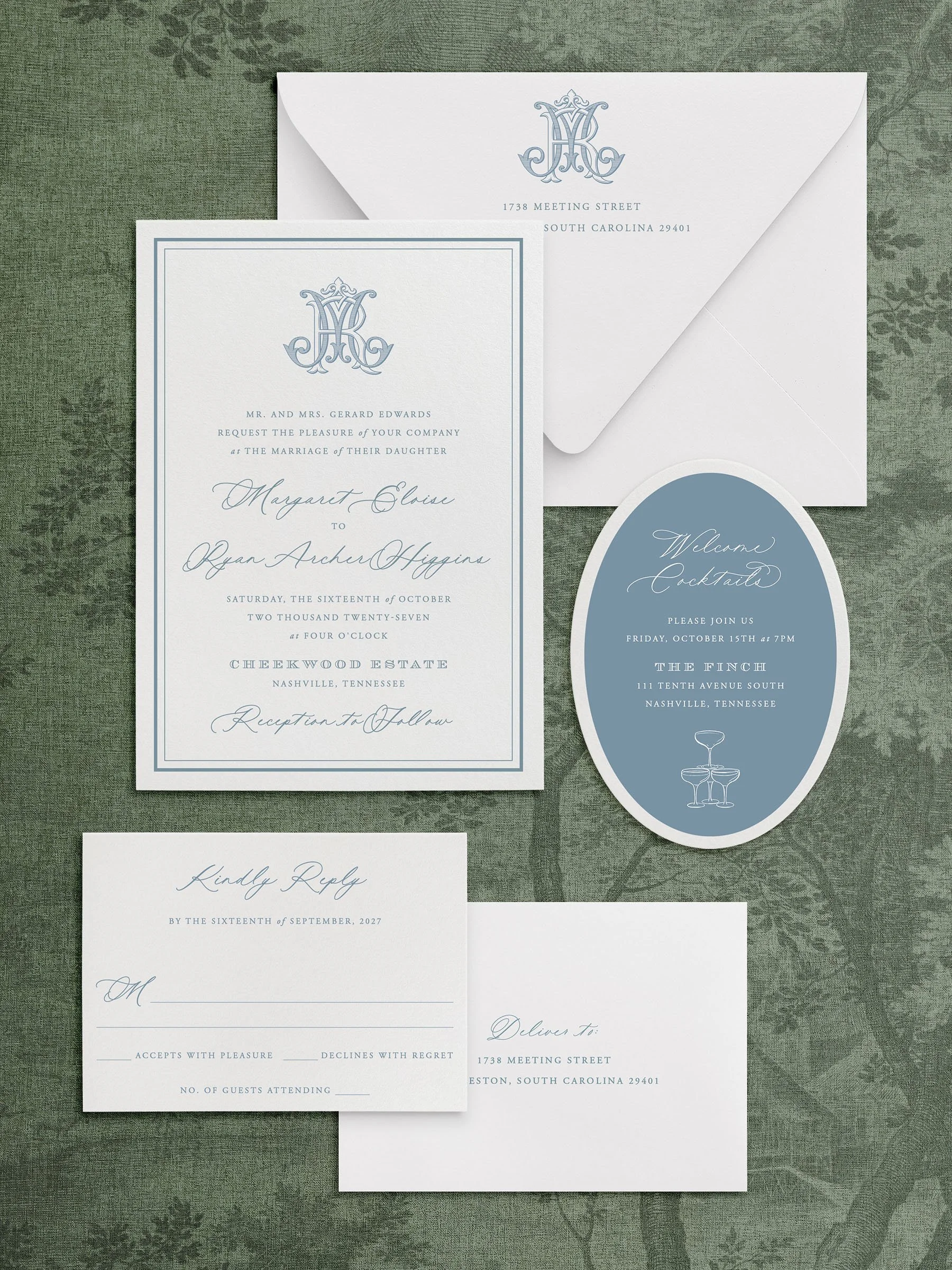 wedding invitation suite