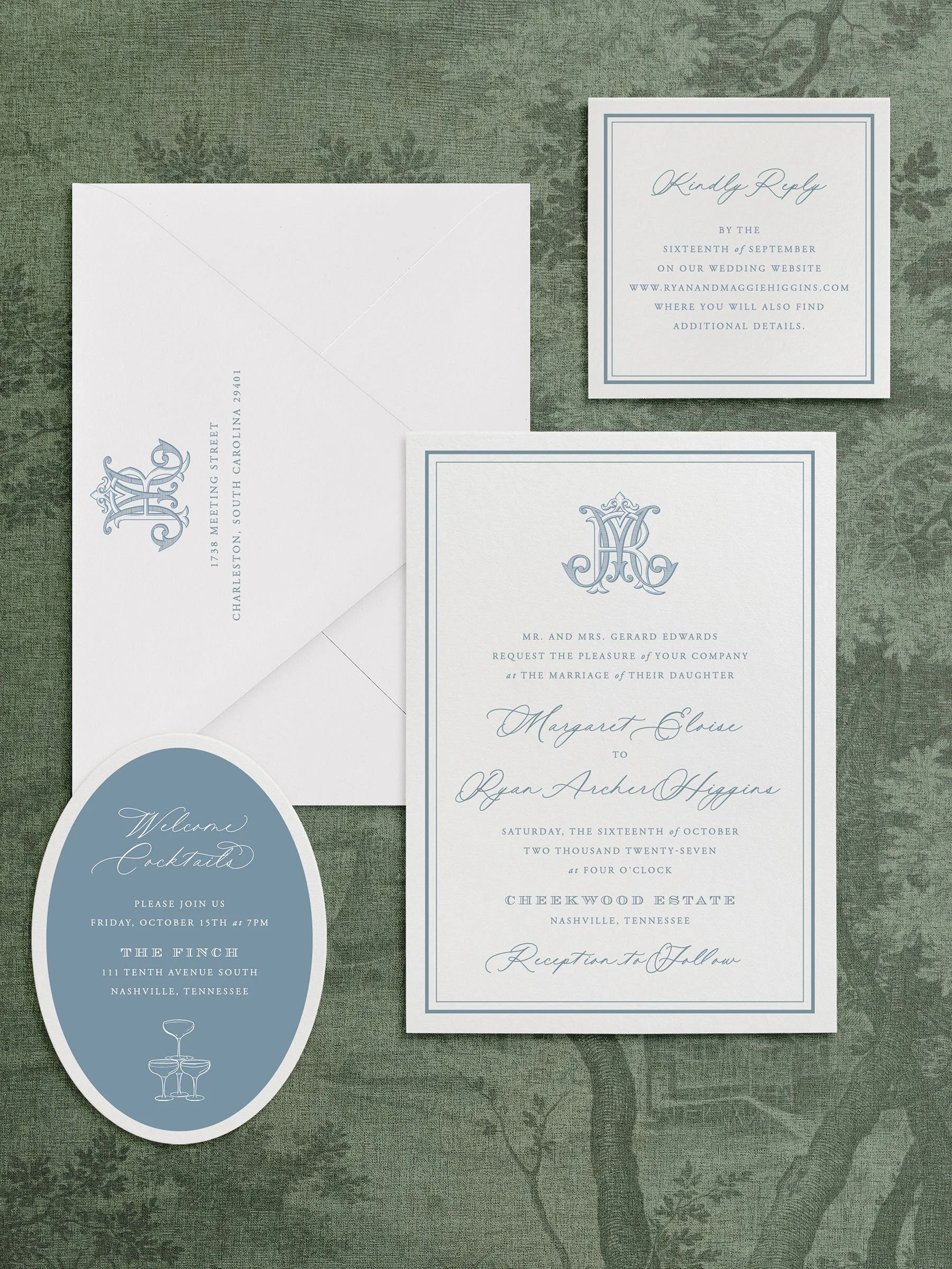 wedding invitation suite