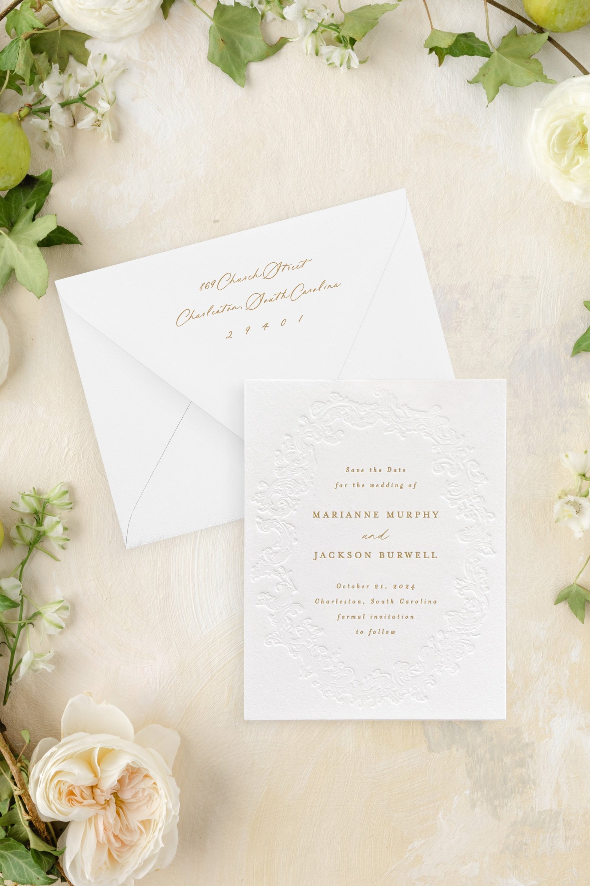 wedding save the date card