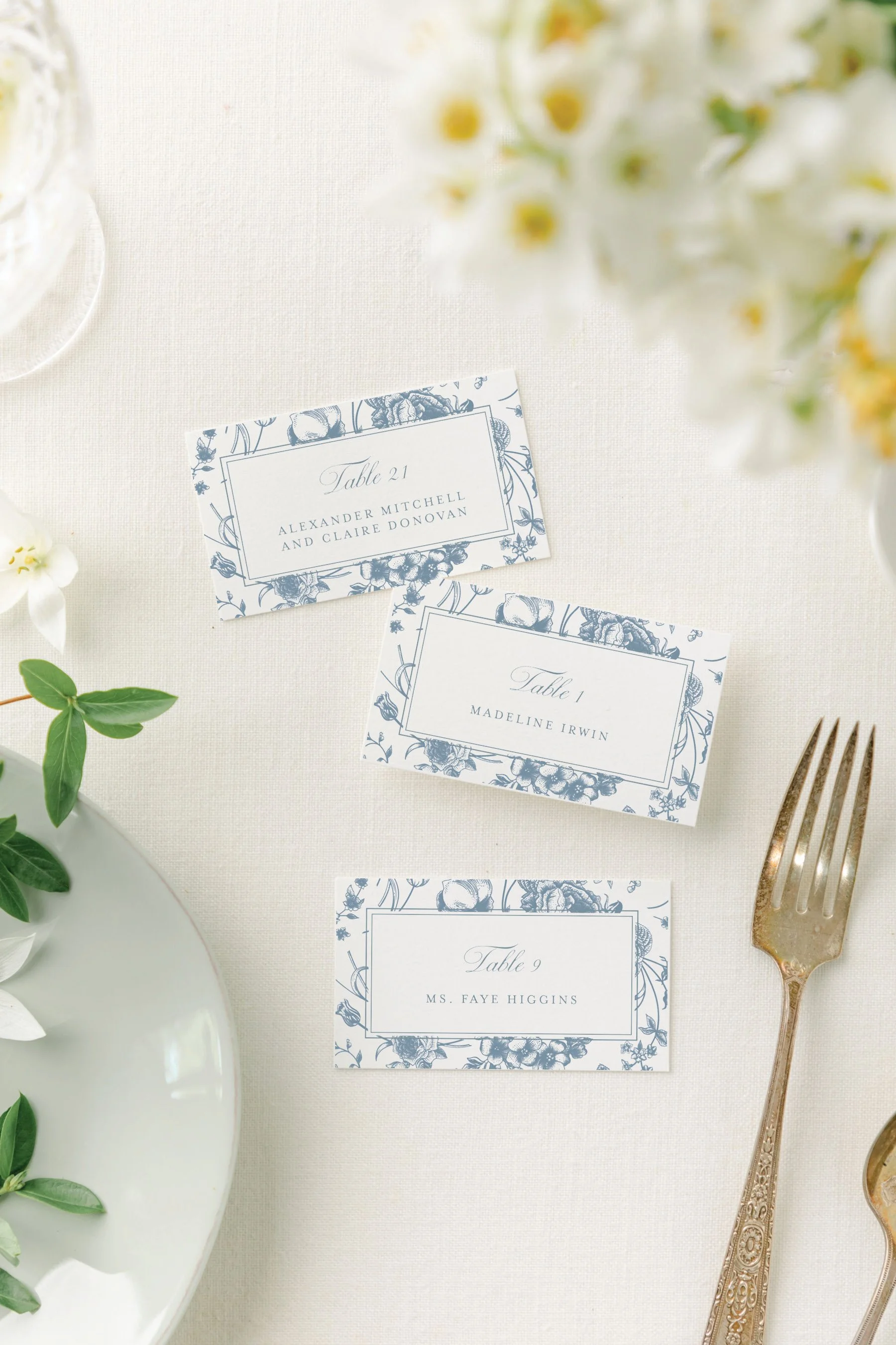Wedding Escort Cards (Copy)